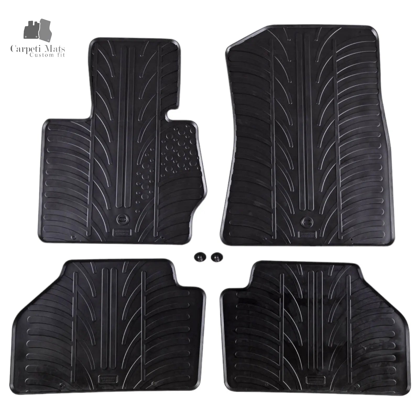 Rubber Car Floor Mats For BMW X3 F25 All Weather Heavy Duty Rugs Auto Liners New