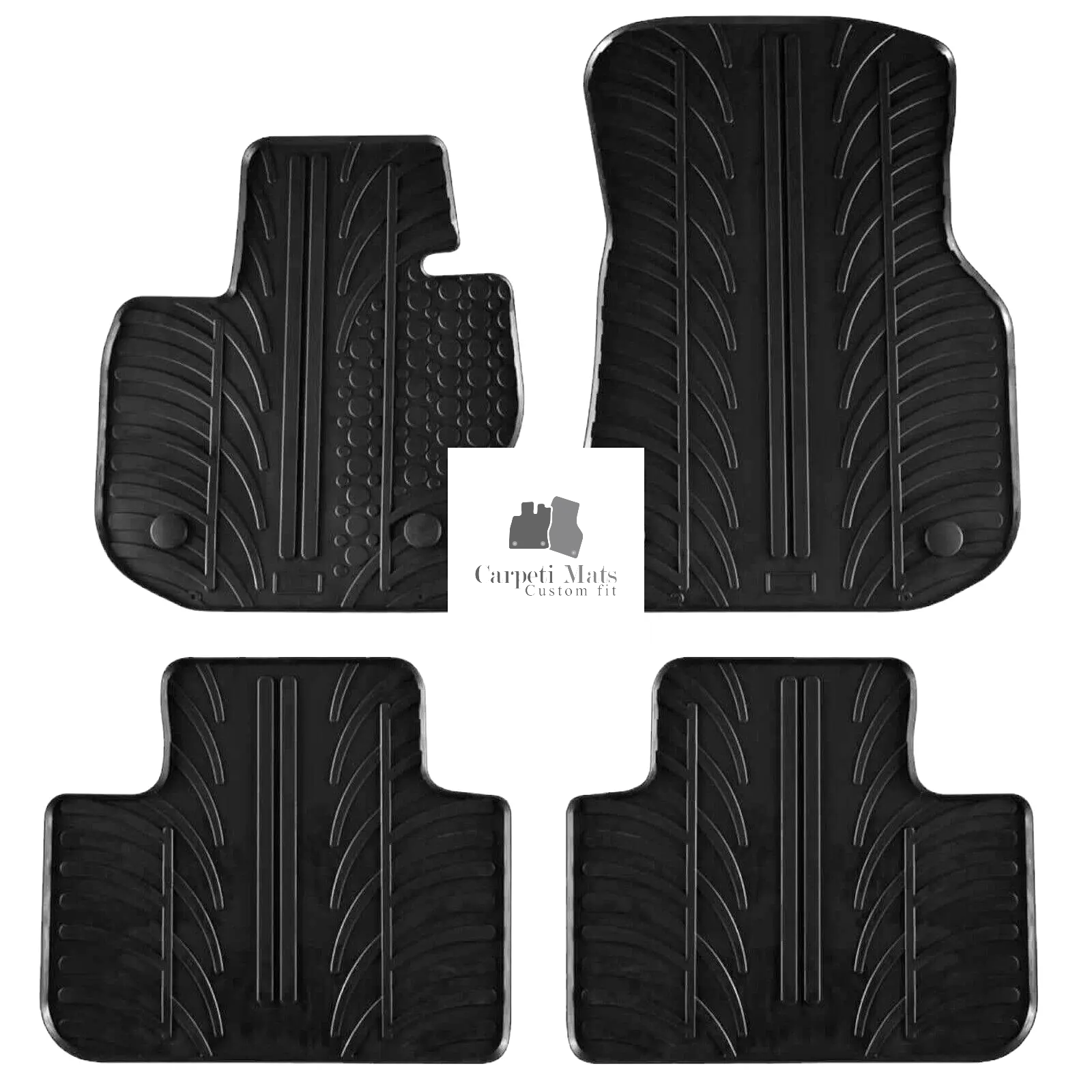 Rubber Car Floor Mats For BMW X4 G02 All Weather Heavy Duty Rugs Auto Liners New