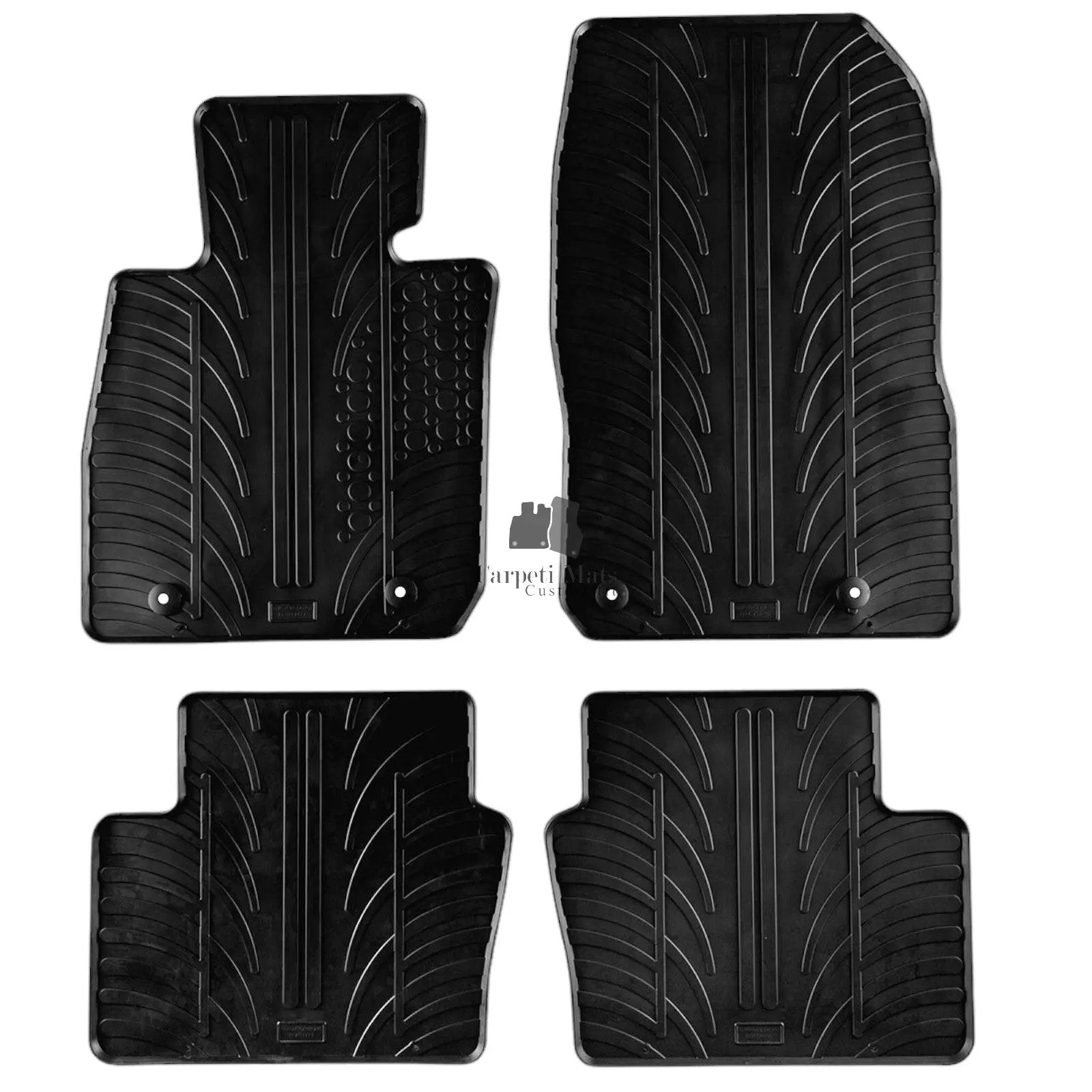 Rubber Car Floor Mats For Mazda CX-3 All Weather Heavy Duty Rugs Auto Liners New