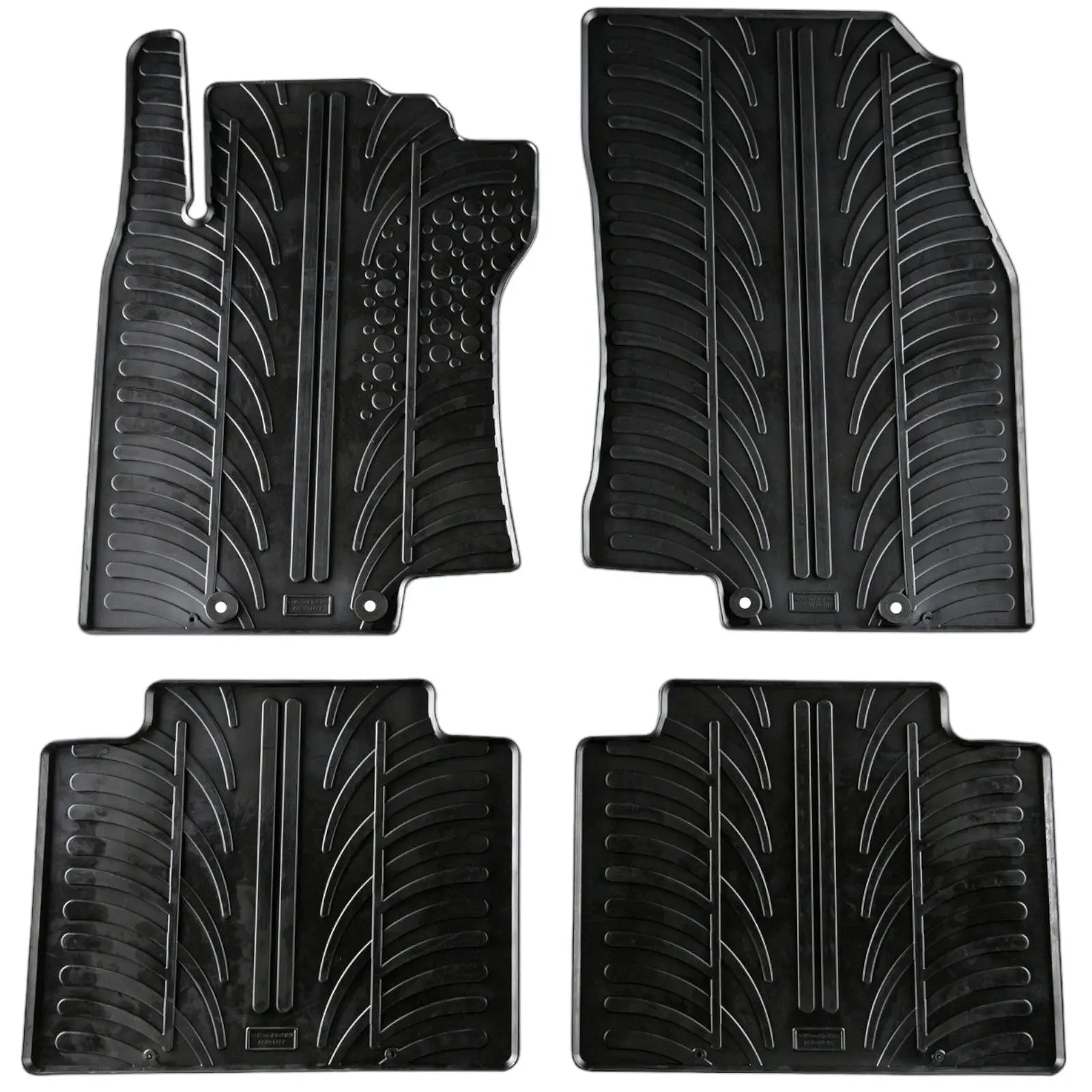 Rubber Car Floor Mats For Nissan X-Trail All Weather Heavy Duty Rugs Auto Liners