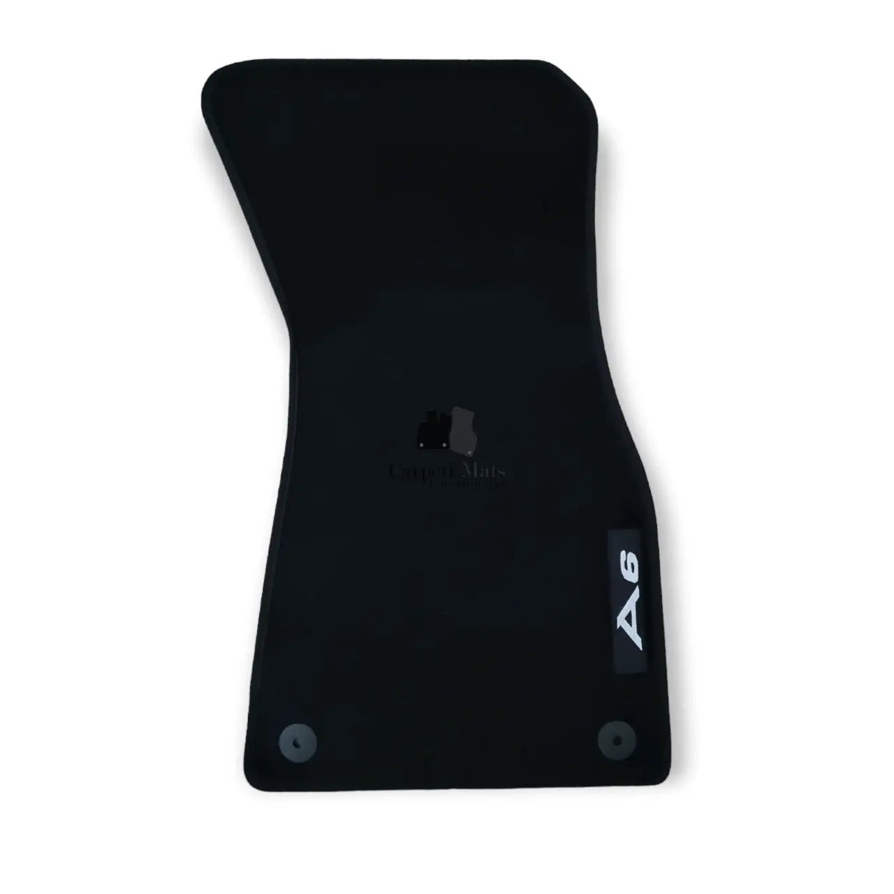 Velour Car Floor Mats For Audi A6 Waterproof Black Carpet Rugs Auto Liners New