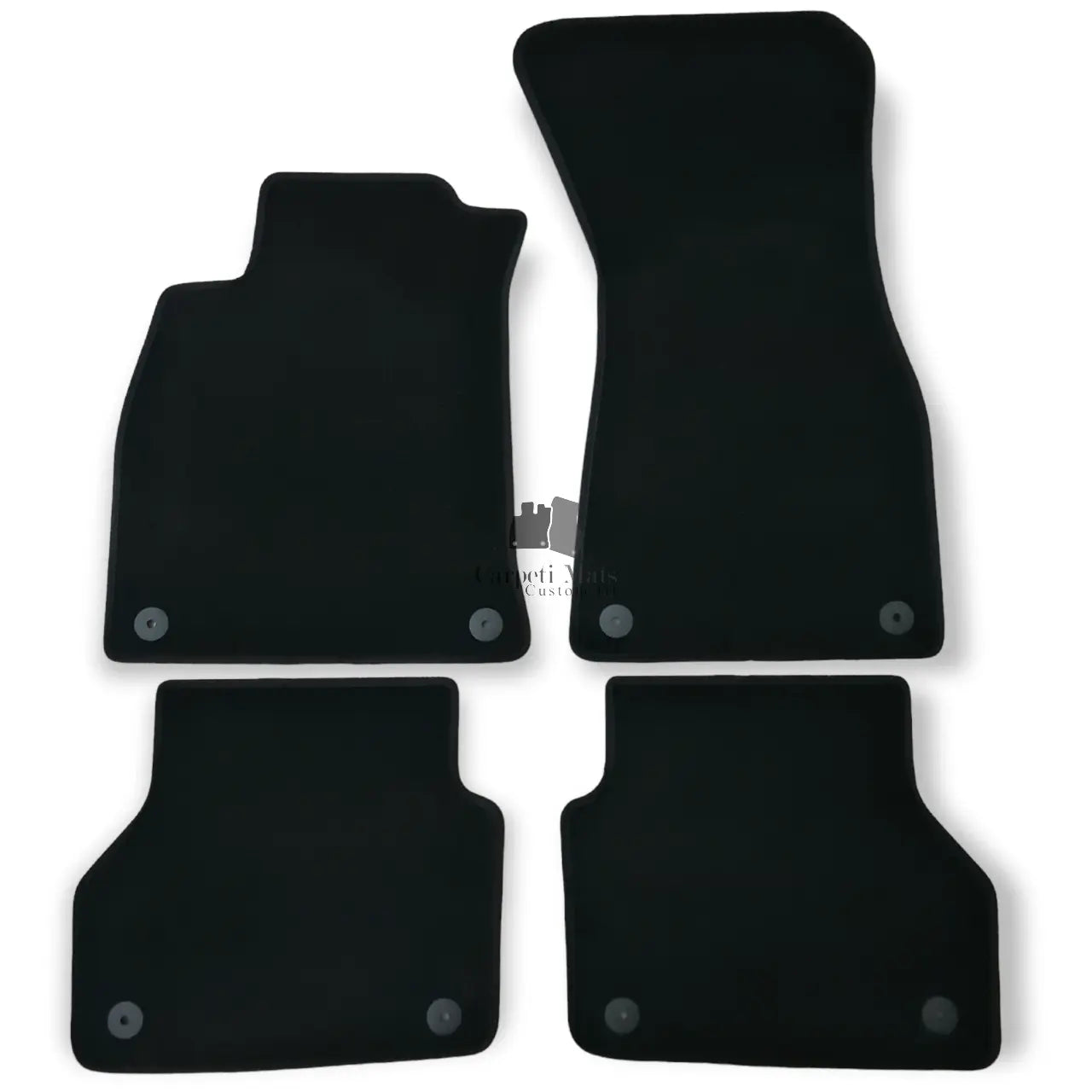 Velour Car Floor Mats For Audi A7 S7 RS7 4G9 Waterproof Black Carpet Auto Liners
