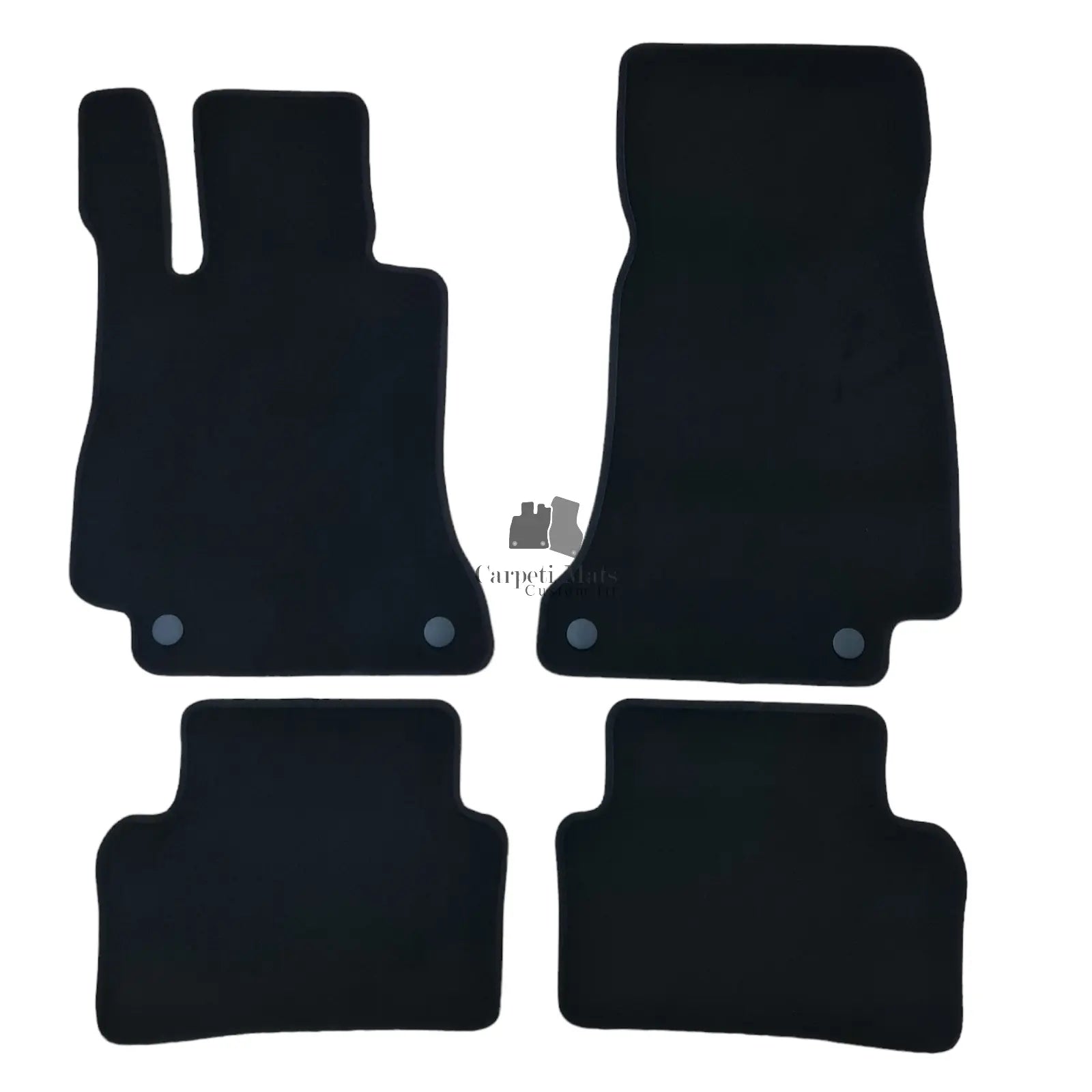 Velour Car Floor Mats For Mercedes E Class W213 Auto Liners Waterproof Black New