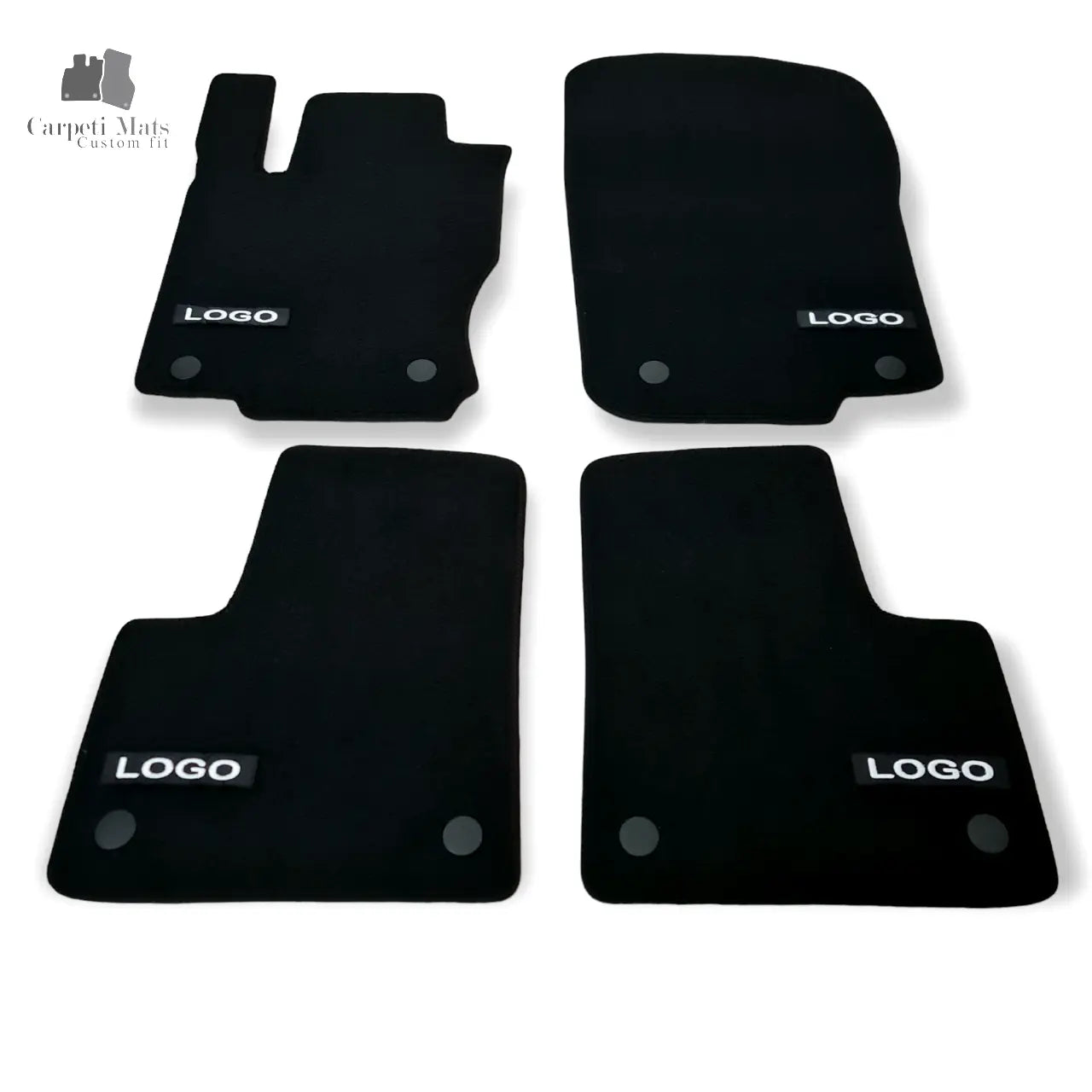 Velour Car Floor Mats For Mercedes GLS AMG X166 Auto Liners Waterproof Black New
