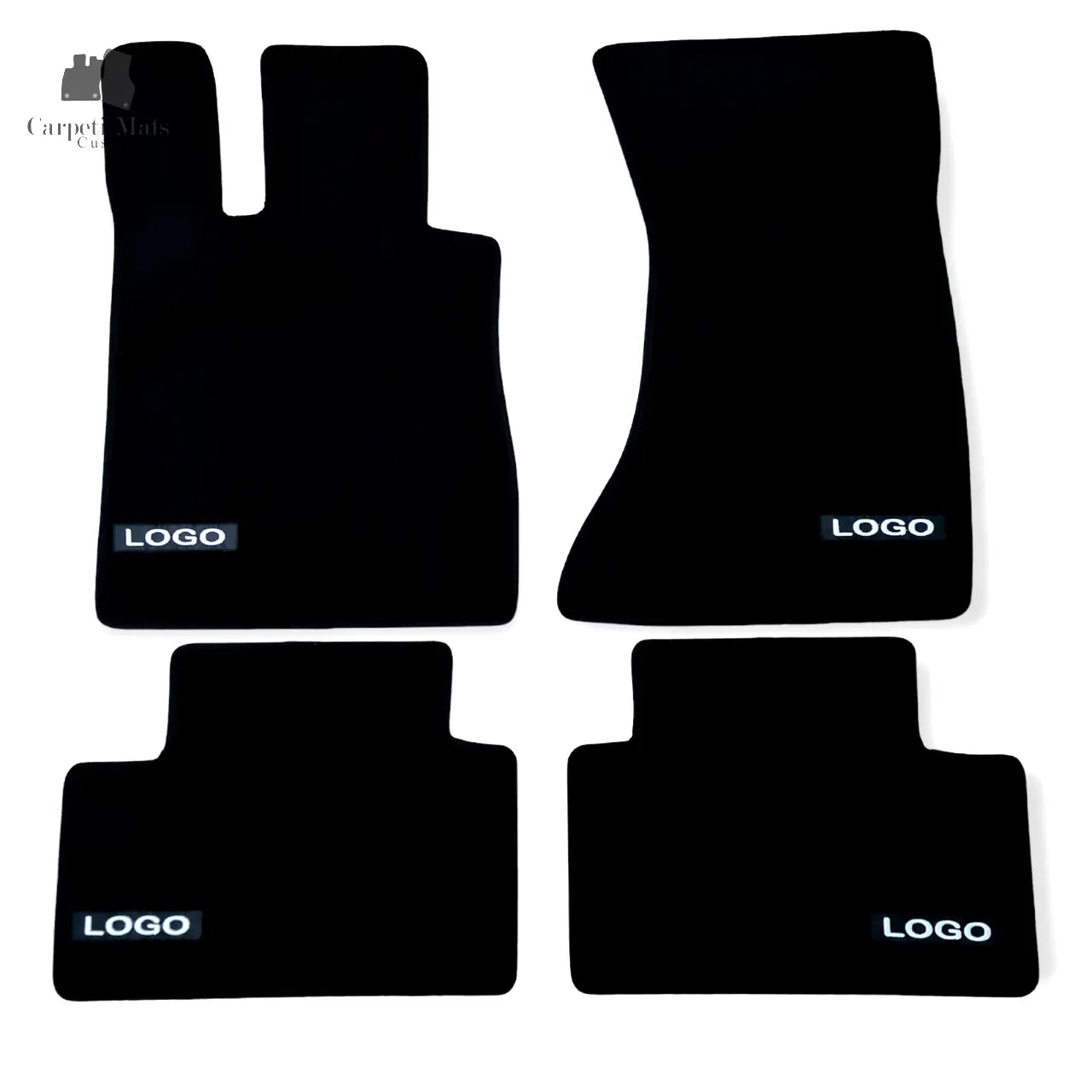 Velour Car Floor Mats For Mercedes S Class W220 Auto Liners Waterproof Black New