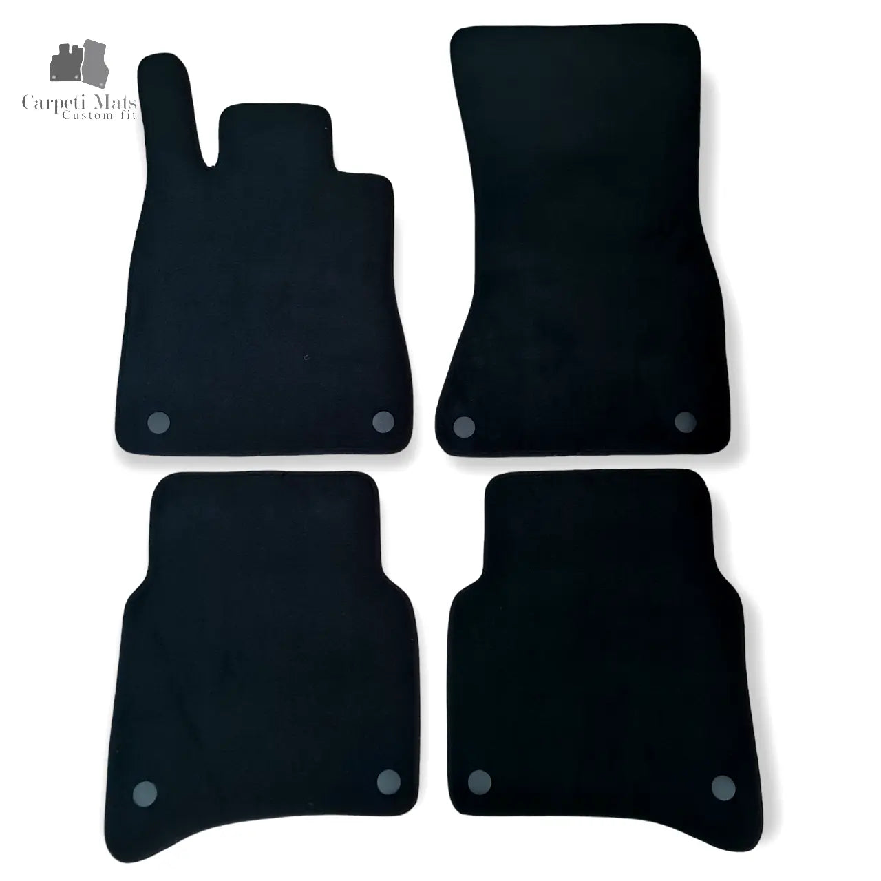 Velour Car Floor Mats For Mercedes S Class W223 Auto Liners Waterproof Black New