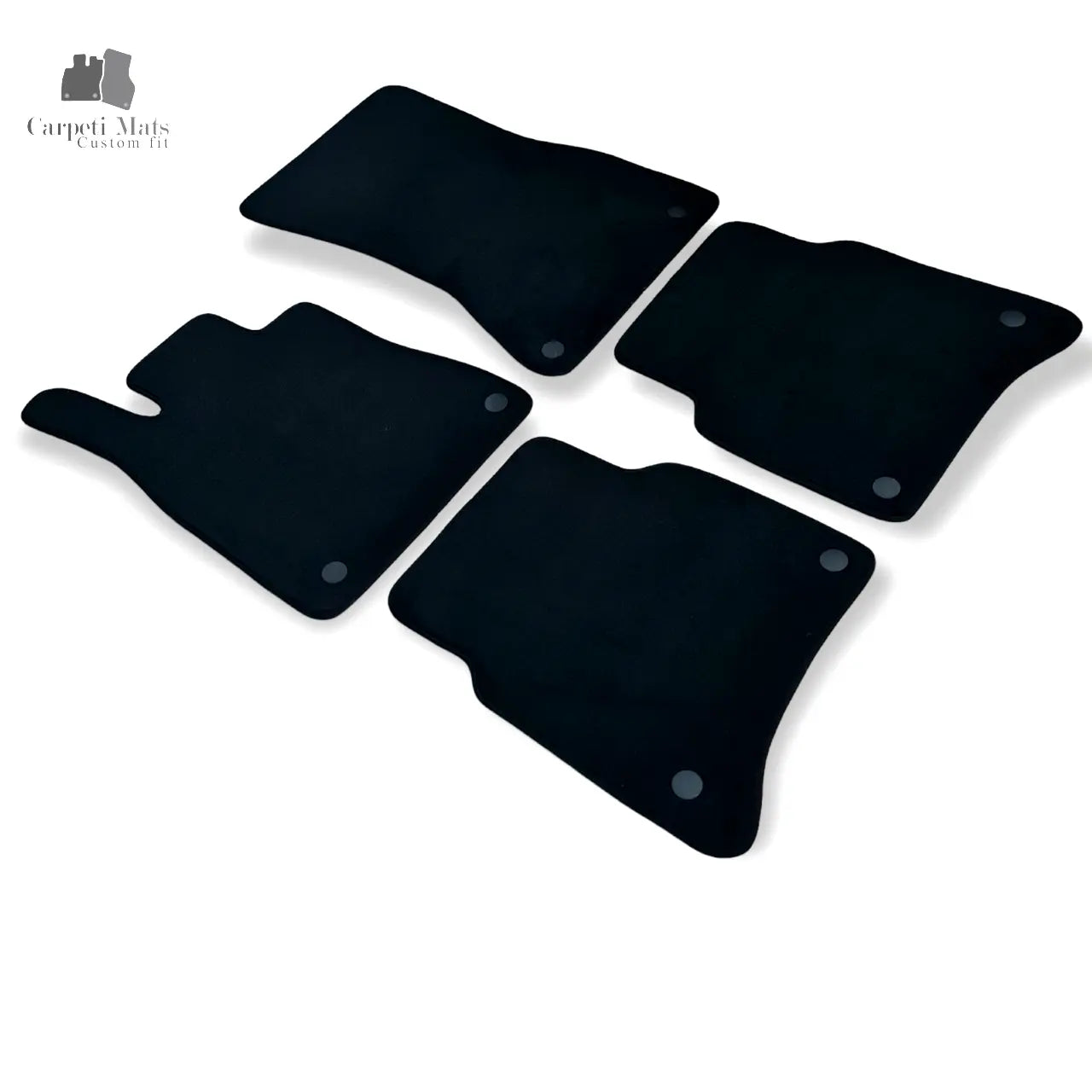 Velour Car Floor Mats For Mercedes S Class W223 Auto Liners Waterproof Black New