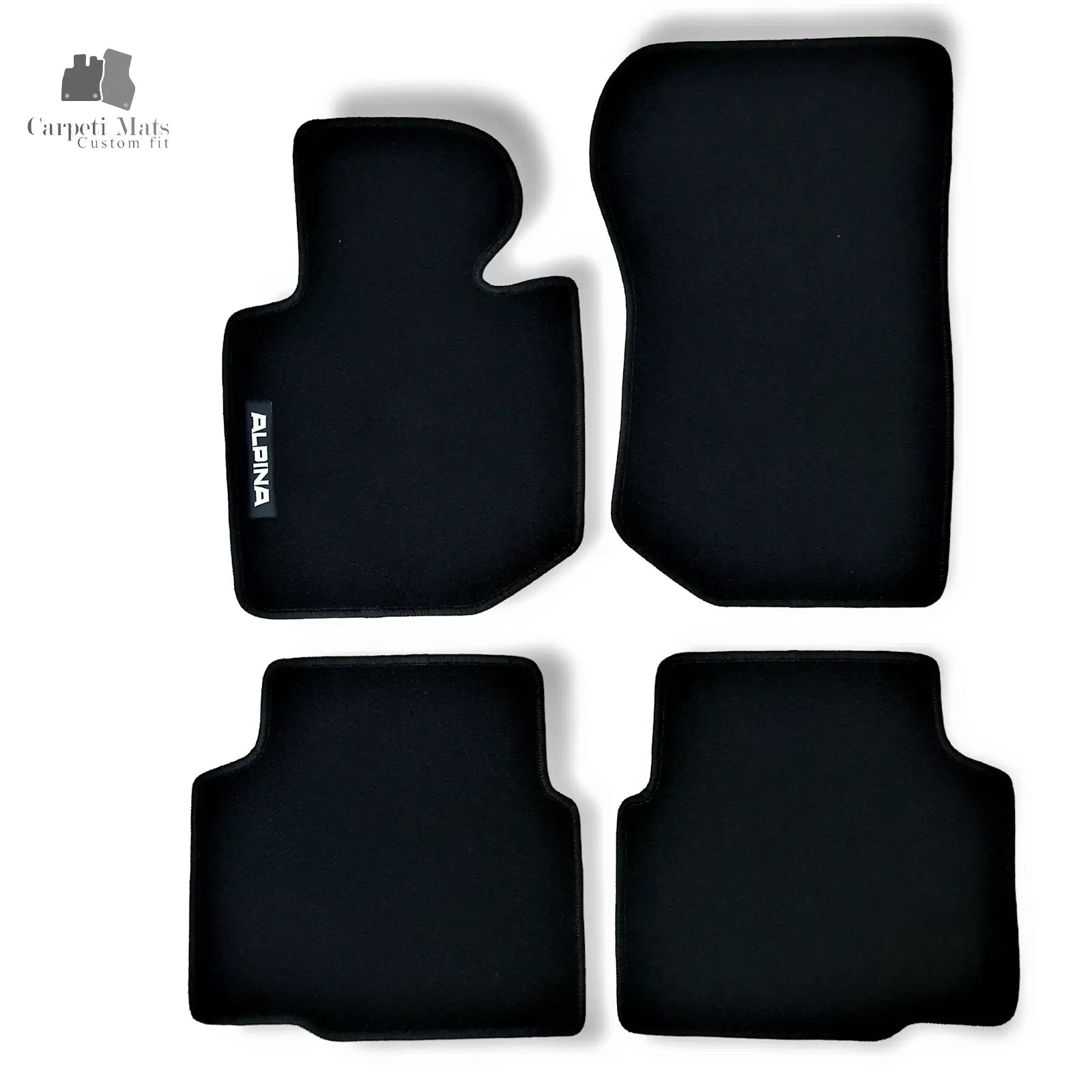 Carpet Car Floor Mats Velour for BMW 3 E36 09.1990-08.2000 ALPINA Car Floor Mats Velour CarpetiMats