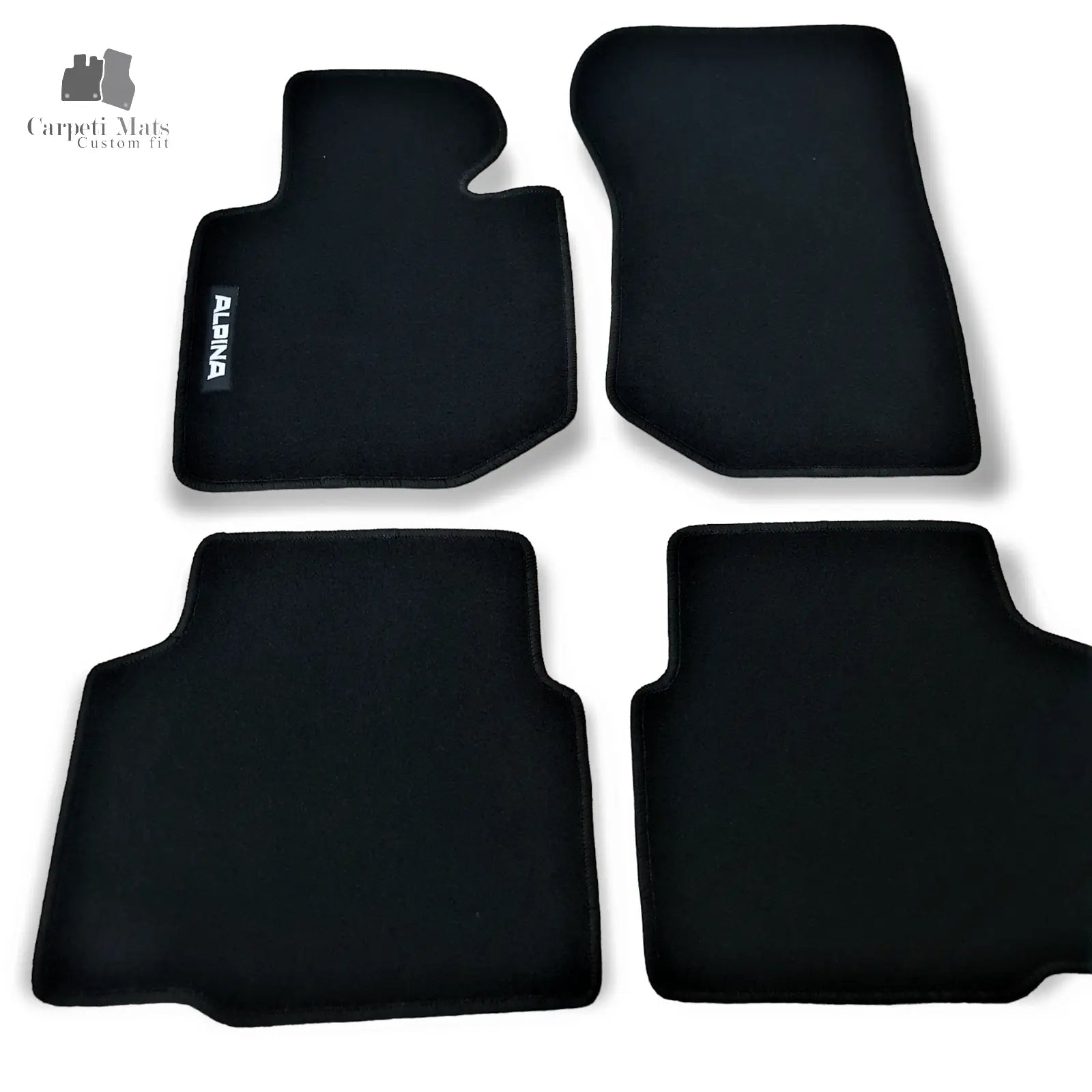 Carpet Car Floor Mats Velour for BMW 3 E36 09.1990-08.2000 ALPINA Car Floor Mats Velour CarpetiMats