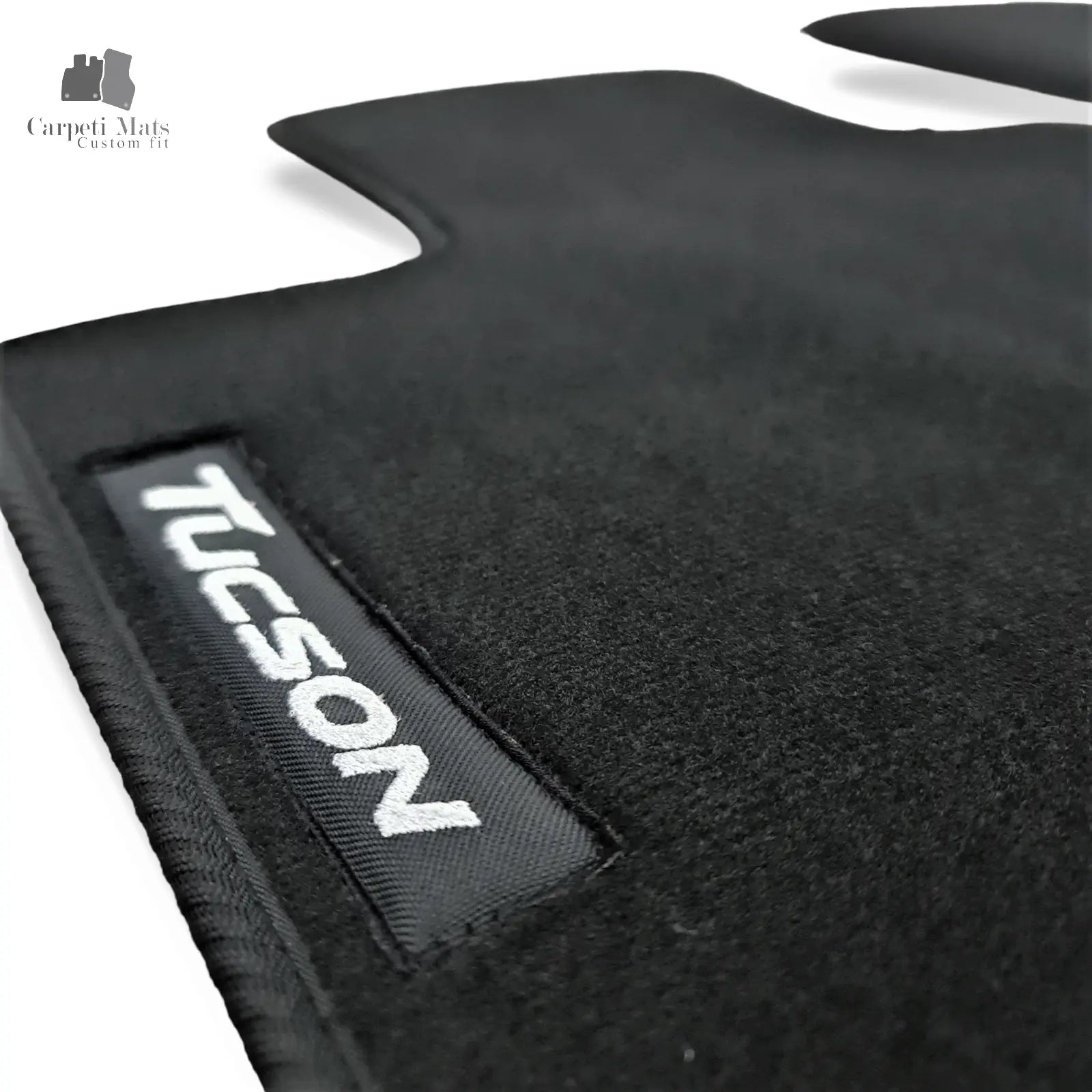 Carpet Car Floor Mats Velour for Hyundai Tucson 09.2020-> logo Car Floor Mats Velour CarpetiMats