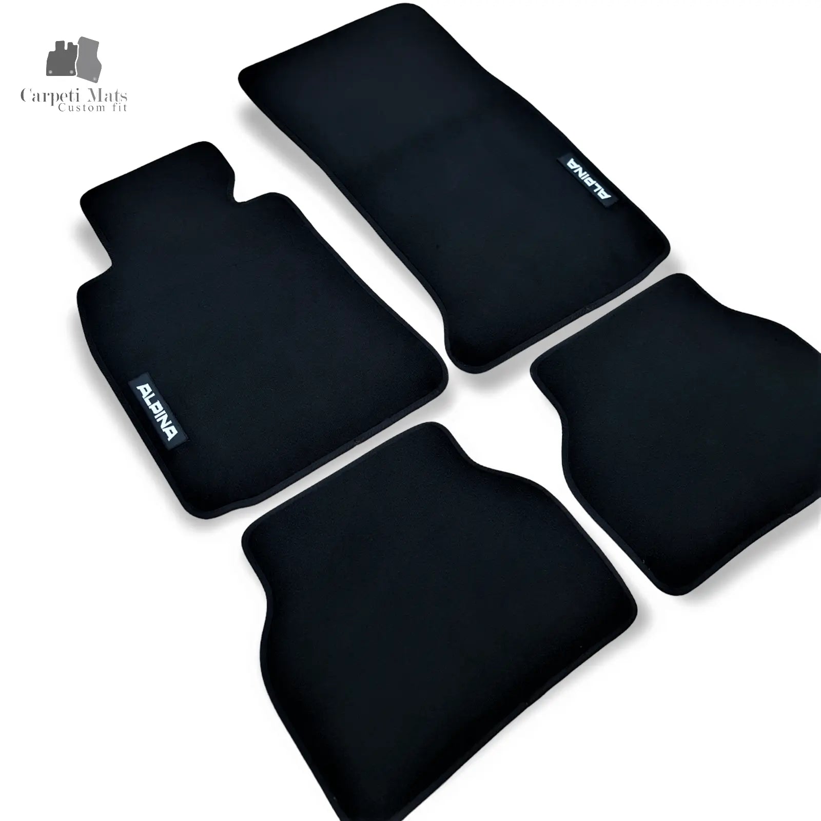Carpet Car Floor Mats Velour for BMW 5 E39 11.1995-05.2004 ALPINA Car Floor Mats Velour CarpetiMats