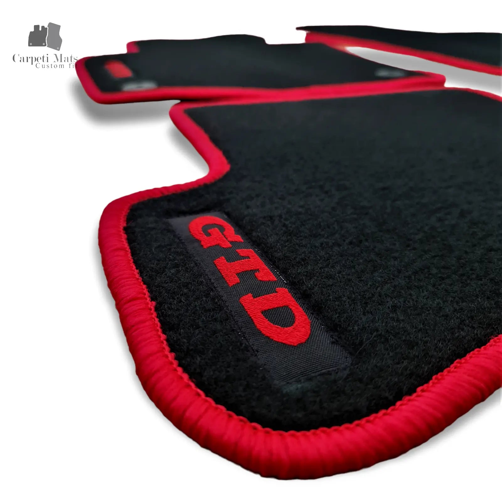 Carpet Car Floor Mats Velour for VW Golf V 10.2003-02.2009 GTD Car Floor Mats Velour CarpetiMats