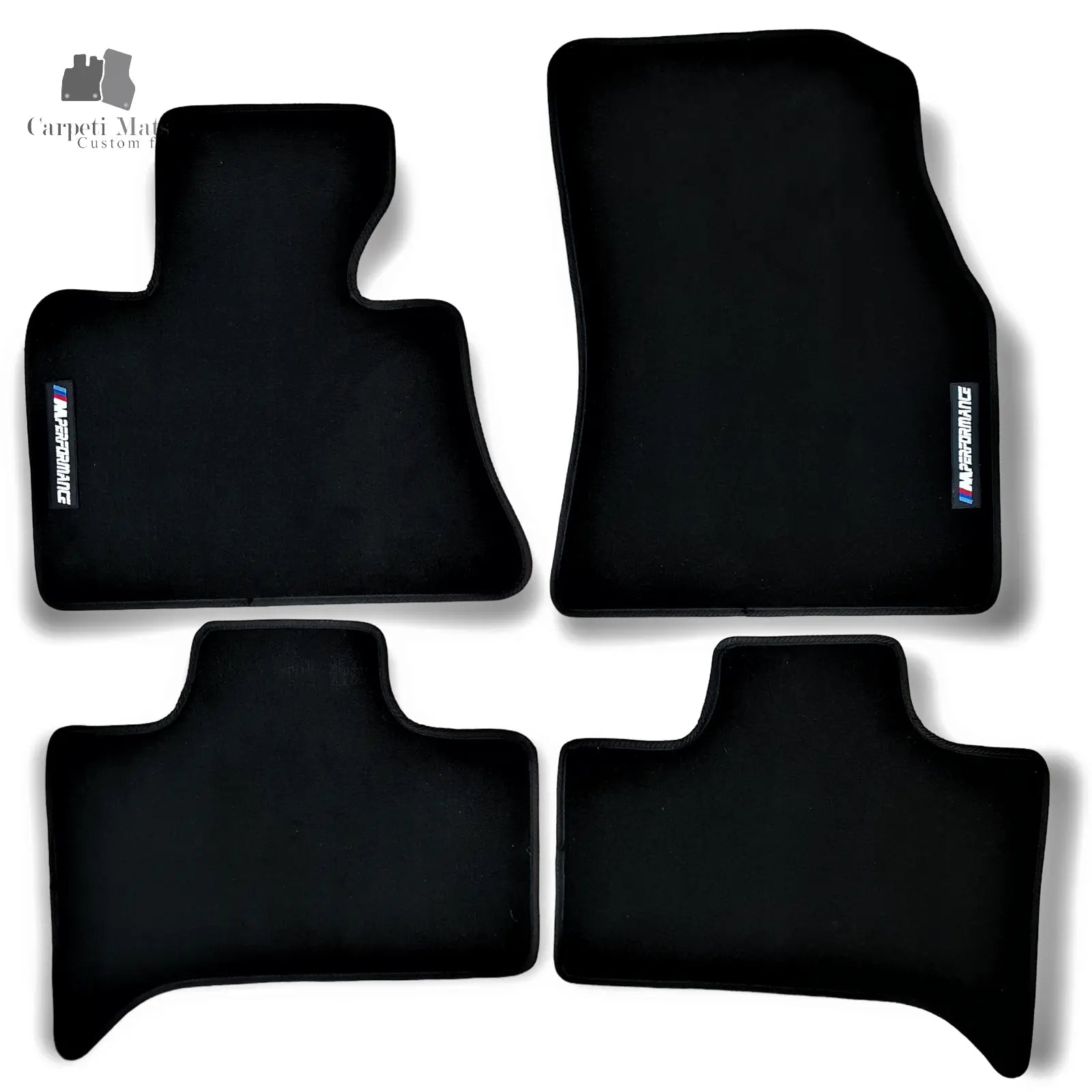 Carpet Car Floor Mats Velour for BMW X5 E53 09.1999-09.2006 M Performance Car Floor Mats Velour CarpetiMats