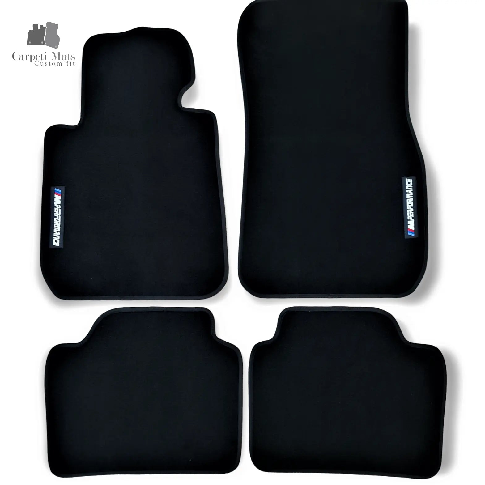 Carpet Car Floor Mats Velour for BMW 3 F30/F31 10.2011-02.2019 M Performance Car Floor Mats Velour CarpetiMats
