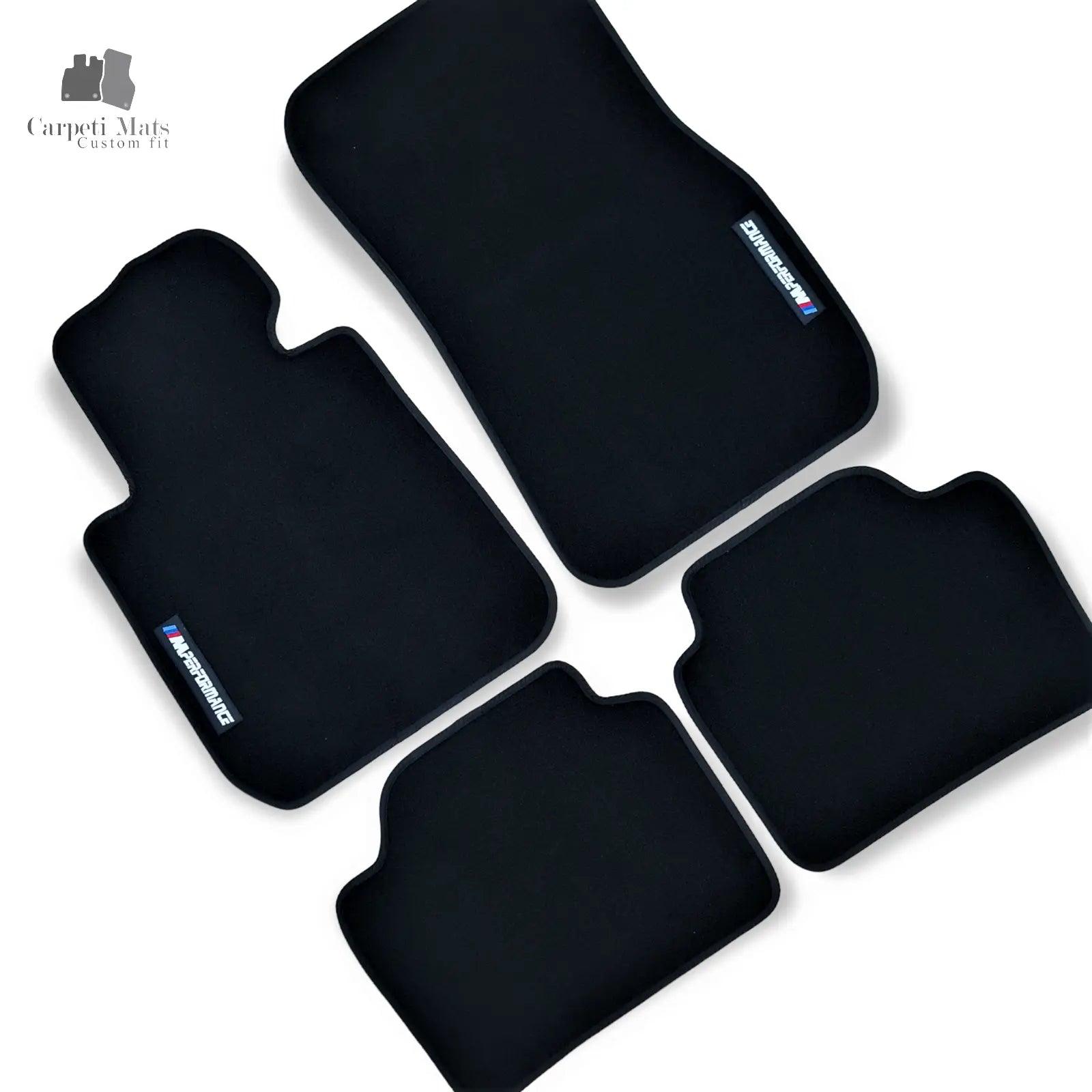 Carpet Car Floor Mats Velour for BMW 3 F30/F31 10.2011-02.2019 M Performance Car Floor Mats Velour CarpetiMats