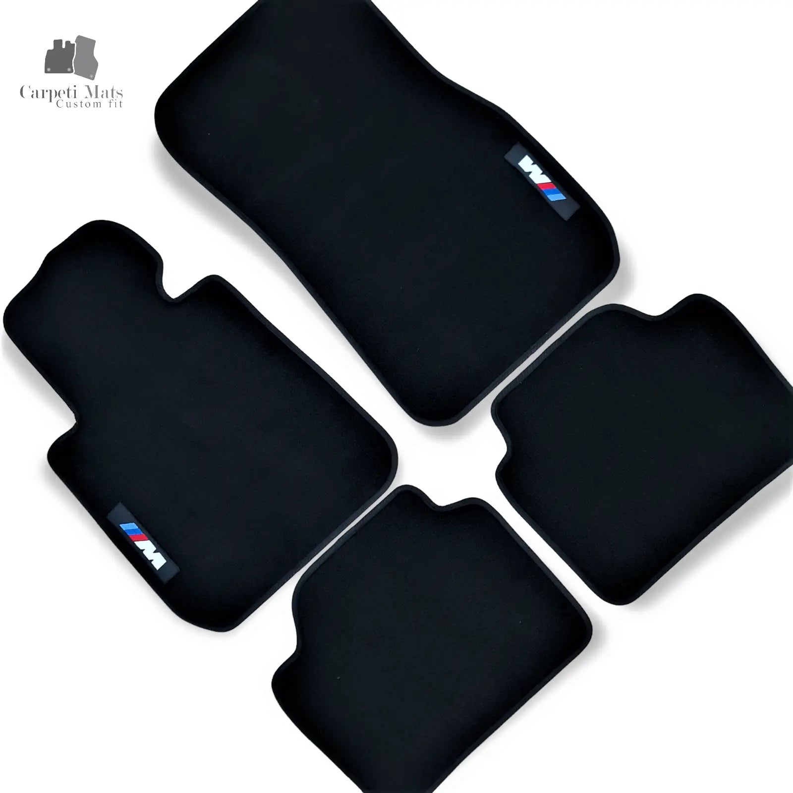 Carpet Car Floor Mats Velour for BMW 3 F30/F31 10.2011-02.2019 M Car Floor Mats Velour CarpetiMats