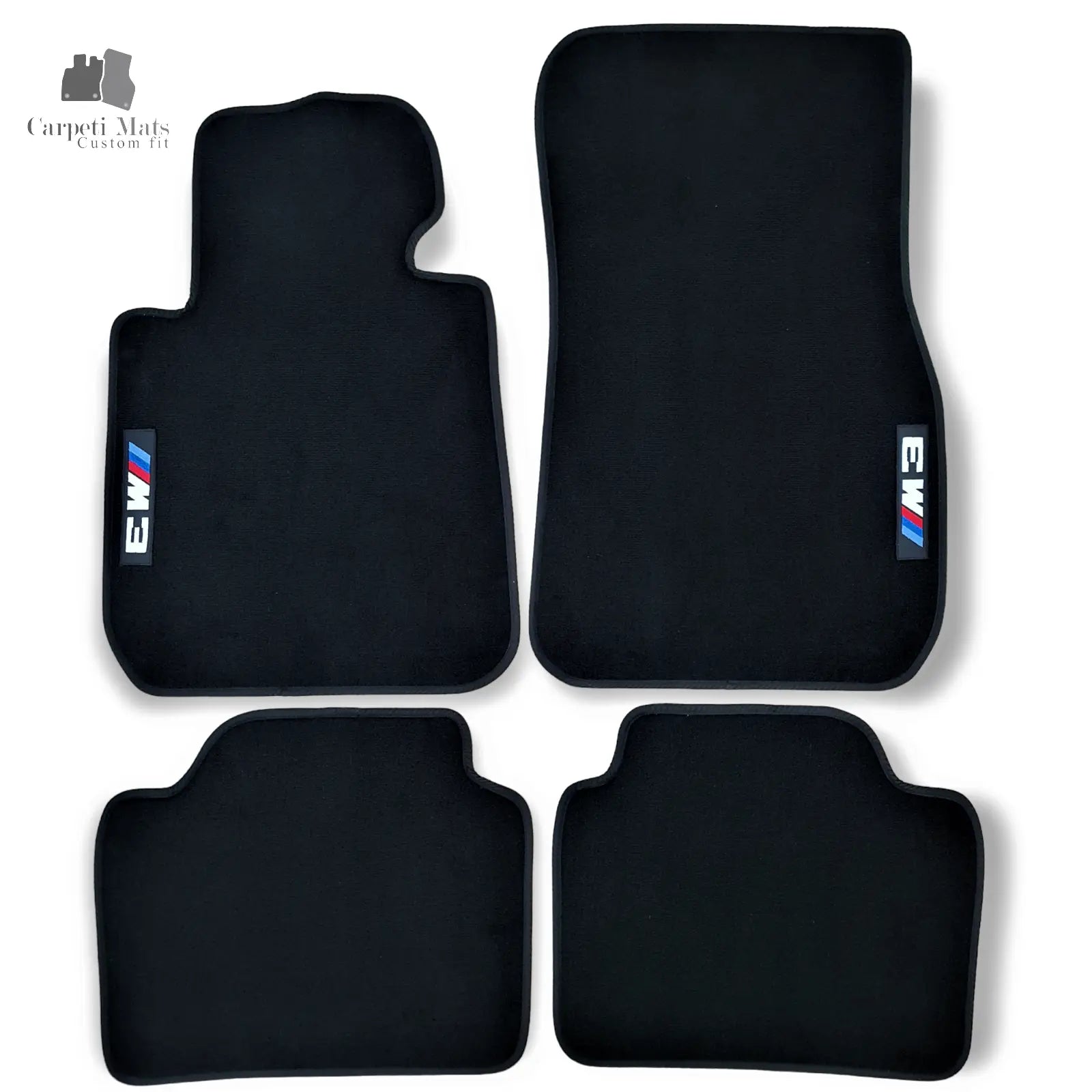 Carpet Car Floor Mats Velour for BMW 3 F30/F31 10.2011-02.2019 M3 Car Floor Mats Velour CarpetiMats