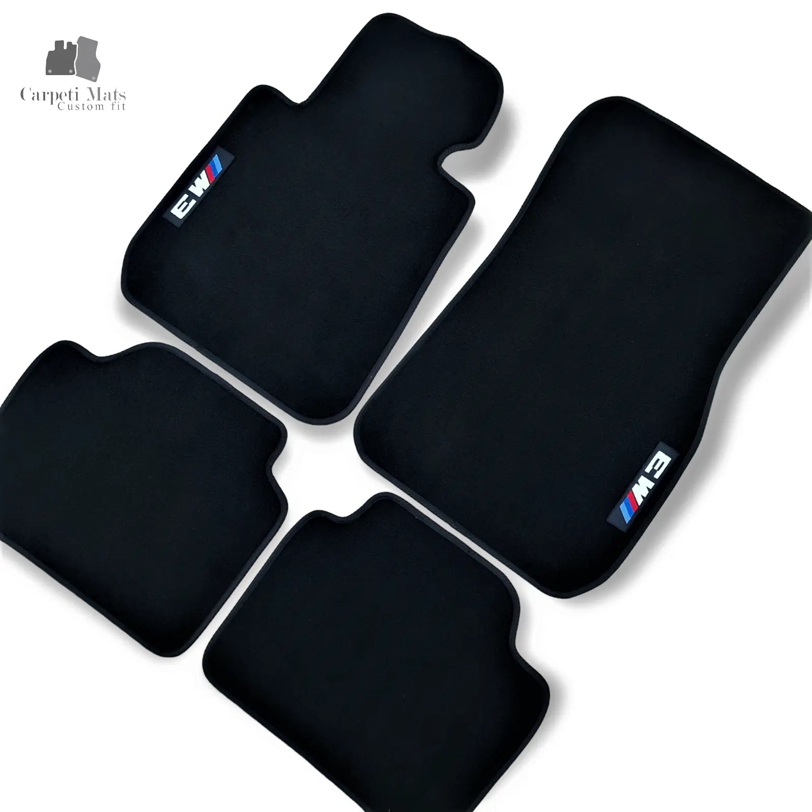 Carpet Car Floor Mats Velour for BMW 3 F30/F31 10.2011-02.2019 M3 Car Floor Mats Velour CarpetiMats