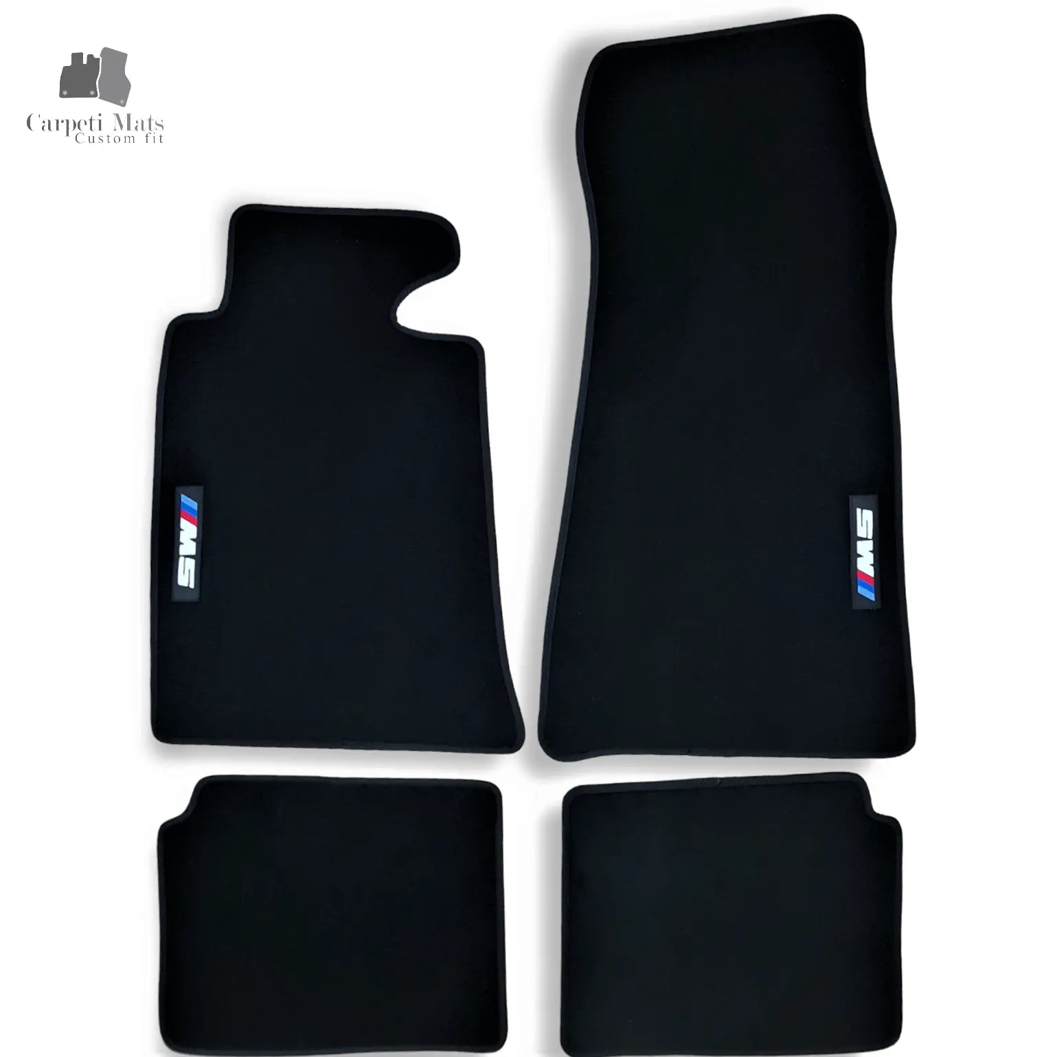 Carpet Car Floor Mats Velour for BMW 5 E34 11.1986-06.1996 M5 Car Floor Mats Velour CarpetiMats