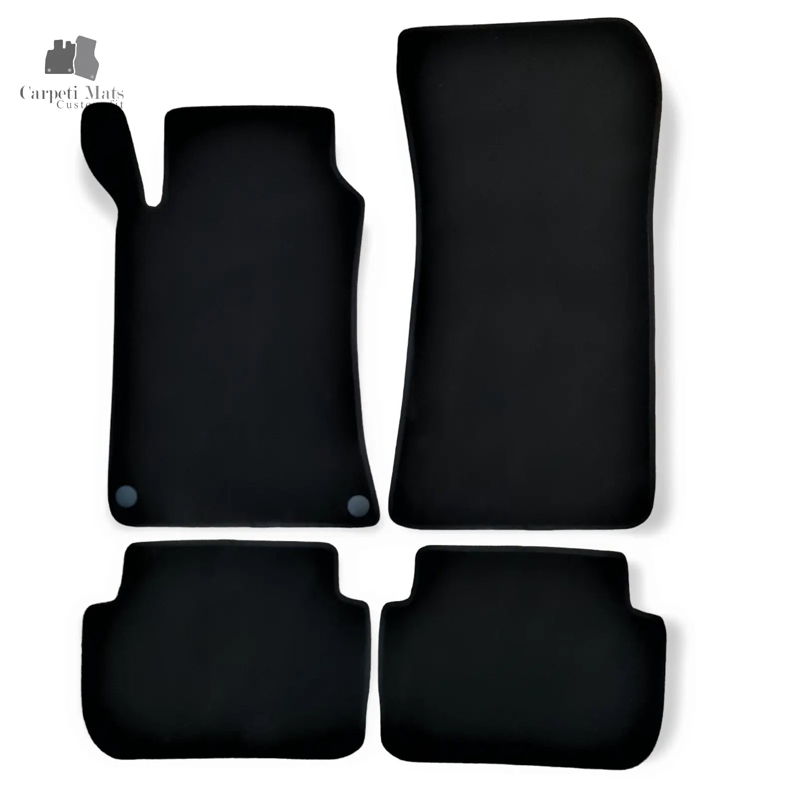 Carpet Car Floor Mats Velour for Mercedes CLK CLASS C209 06.2002-05.2009 Car Floor Mats Velour CarpetiMats