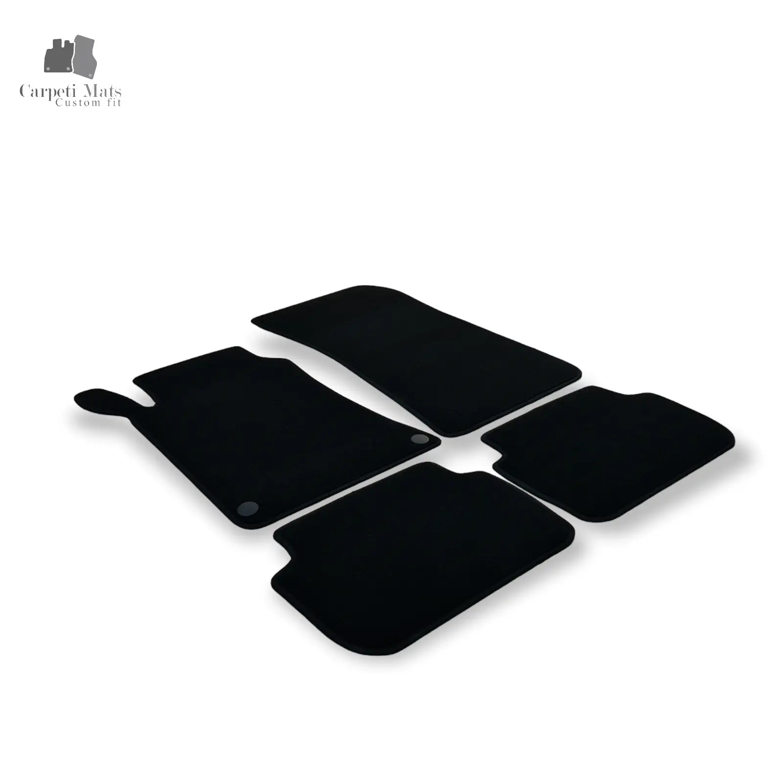 Carpet Car Floor Mats Velour for Mercedes CLK CLASS C209 06.2002-05.2009 Car Floor Mats Velour CarpetiMats