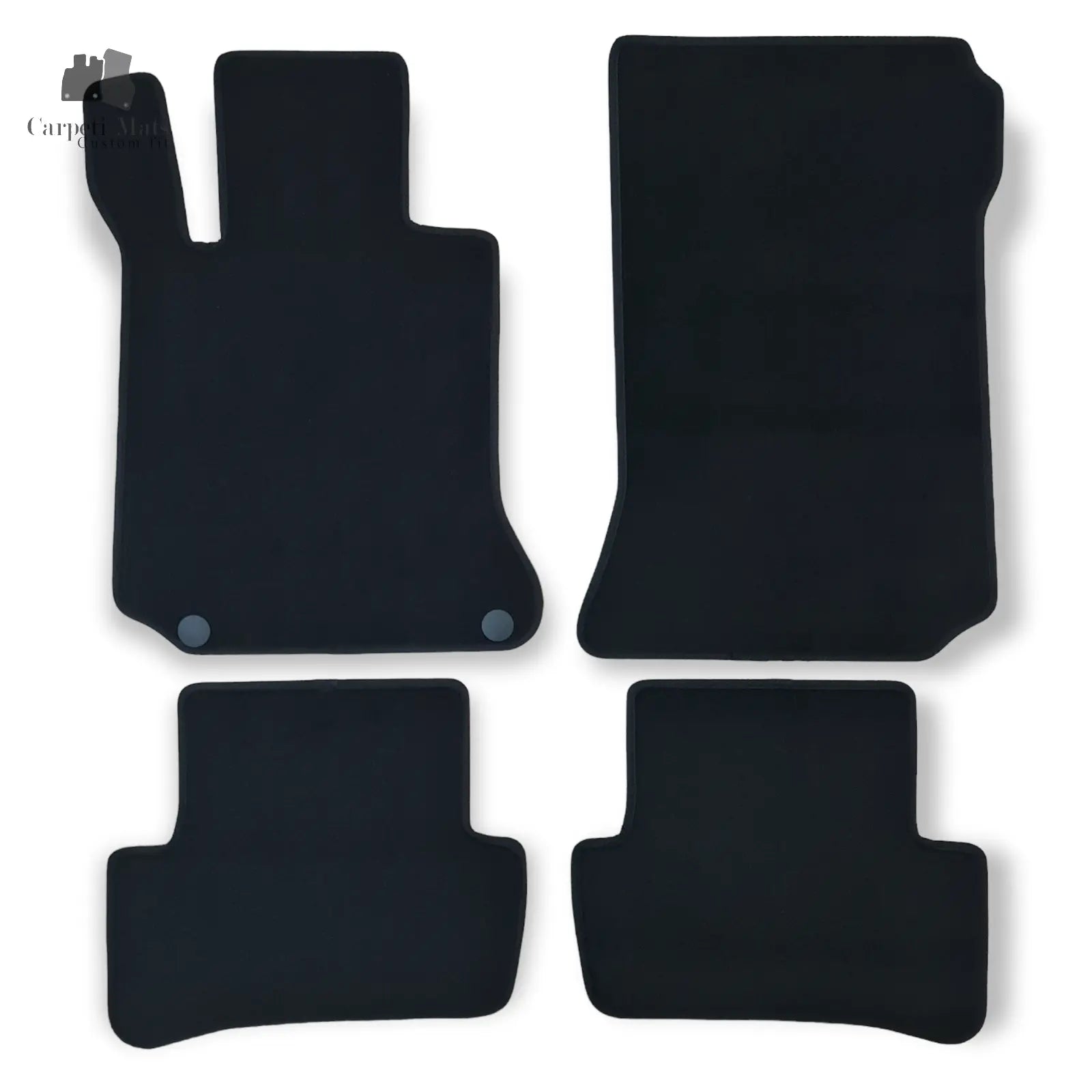 Carpet Car Floor Mats Velour for Mercedes C Class W204 01.2007-02.2014 Car Floor Mats Velour CarpetiMats
