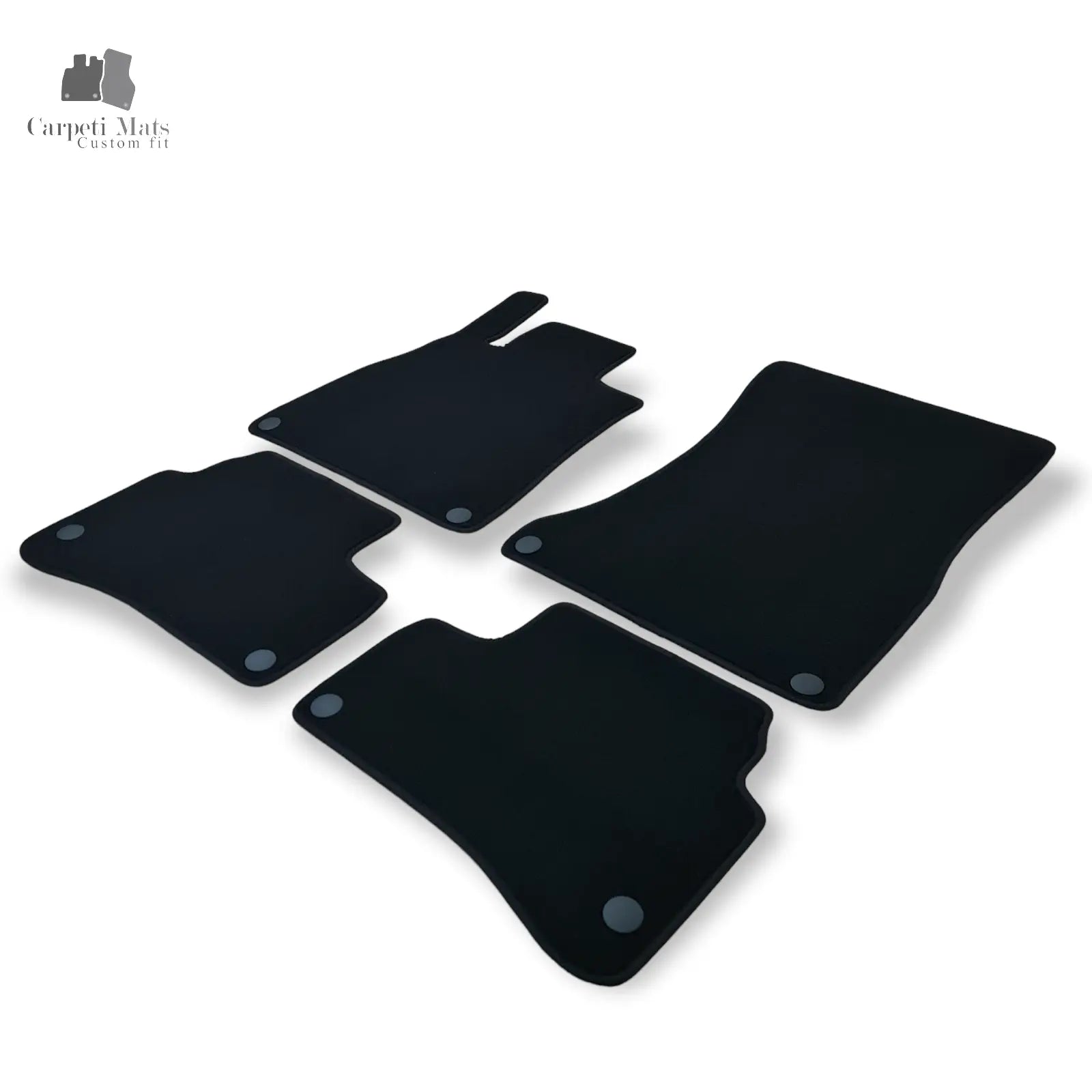 Carpet Car Floor Mats Velour for Mercedes S Class W222 05.2013-09.2020-SHORT BASE Car Floor Mats Velour CarpetiMats