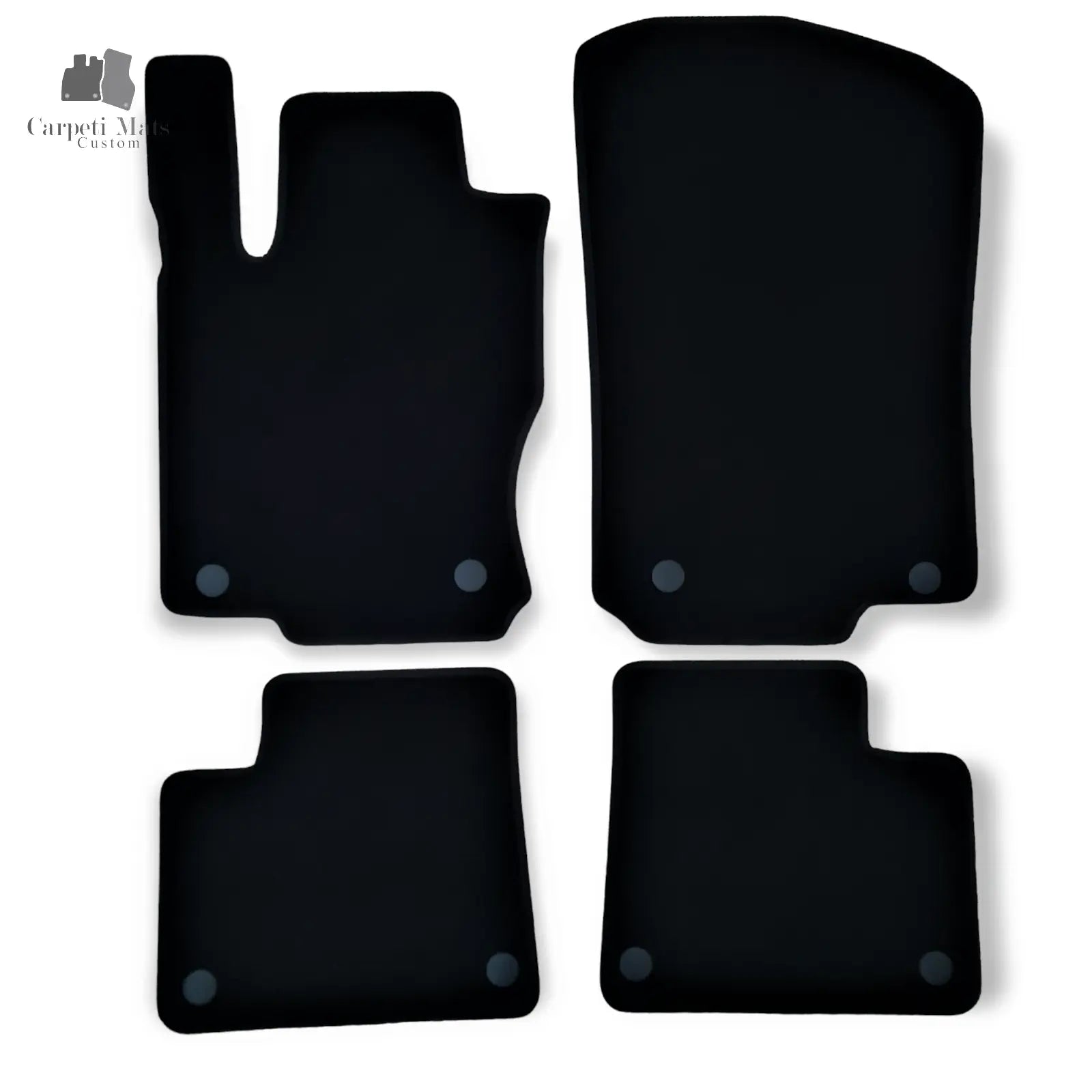 Carpet Car Floor Mats Velour for Mercedes GLS X166 01.2016-04.2019 Car Floor Mats Velour CarpetiMats
