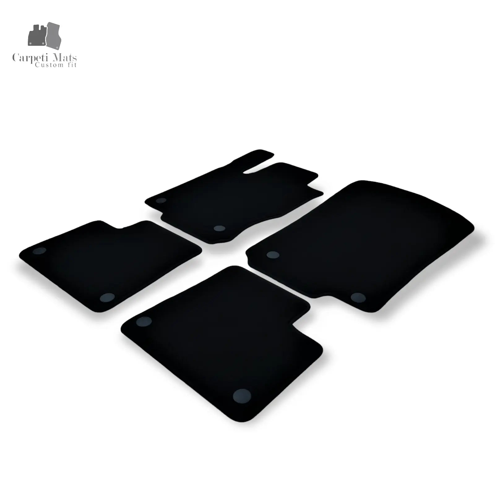 Carpet Car Floor Mats Velour for Mercedes GL X166 01.2013-12.2015 Car Floor Mats Velour CarpetiMats