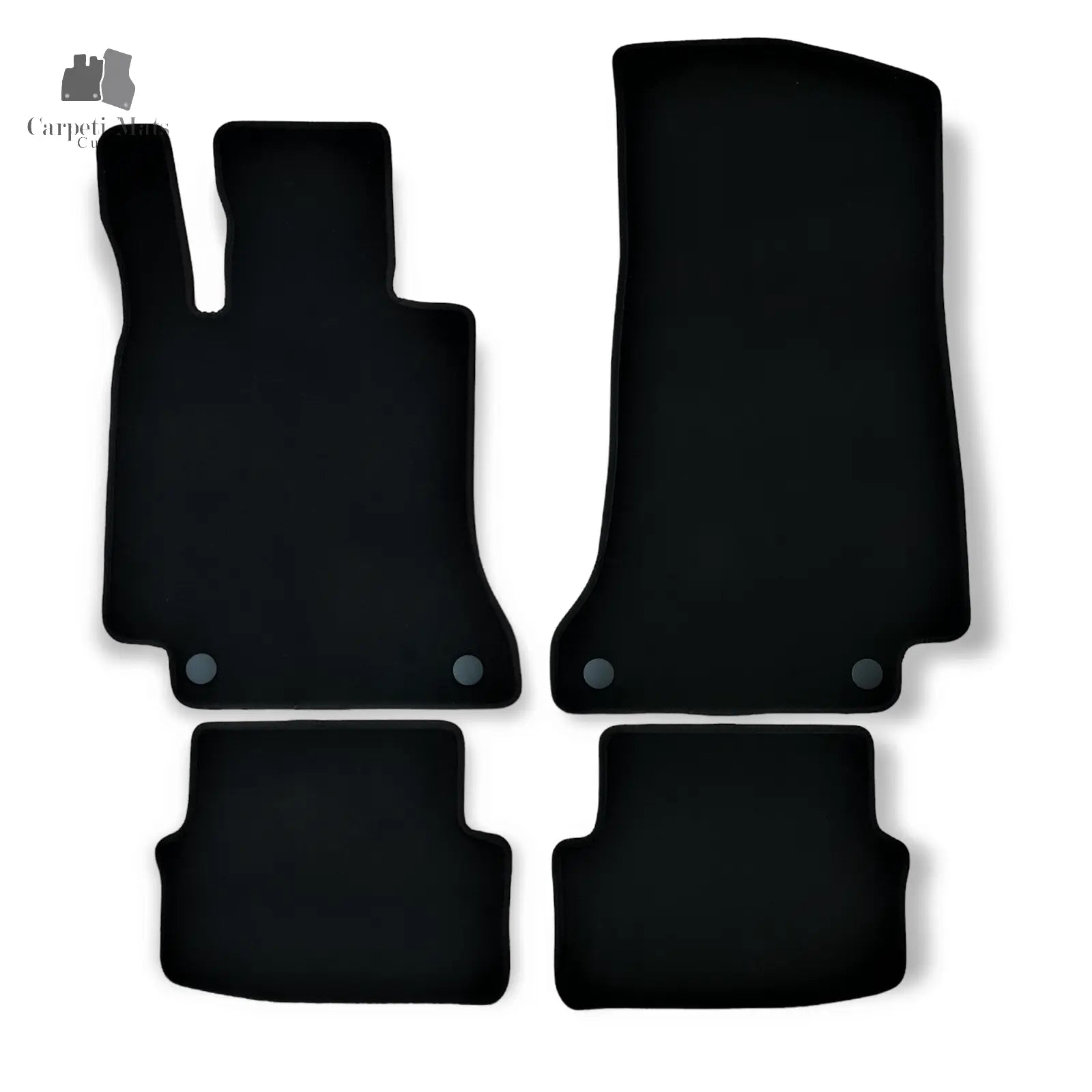 Carpet Car Floor Mats Velour for Mercedes C Class COUPE C205 2015-2021 Car Floor Mats Velour CarpetiMats