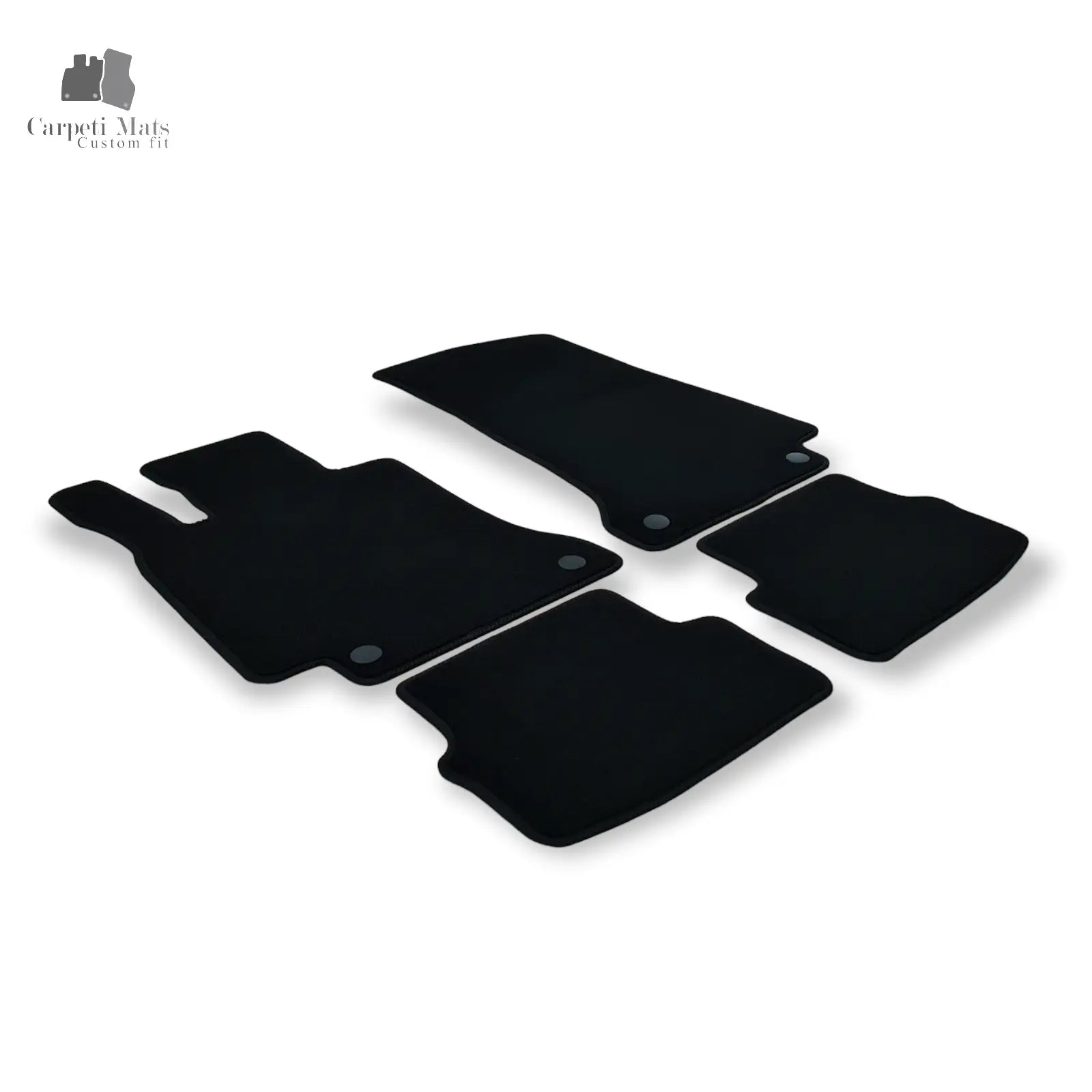 Carpet Car Floor Mats Velour for Mercedes C Class COUPE C205 2015-2021 Car Floor Mats Velour CarpetiMats