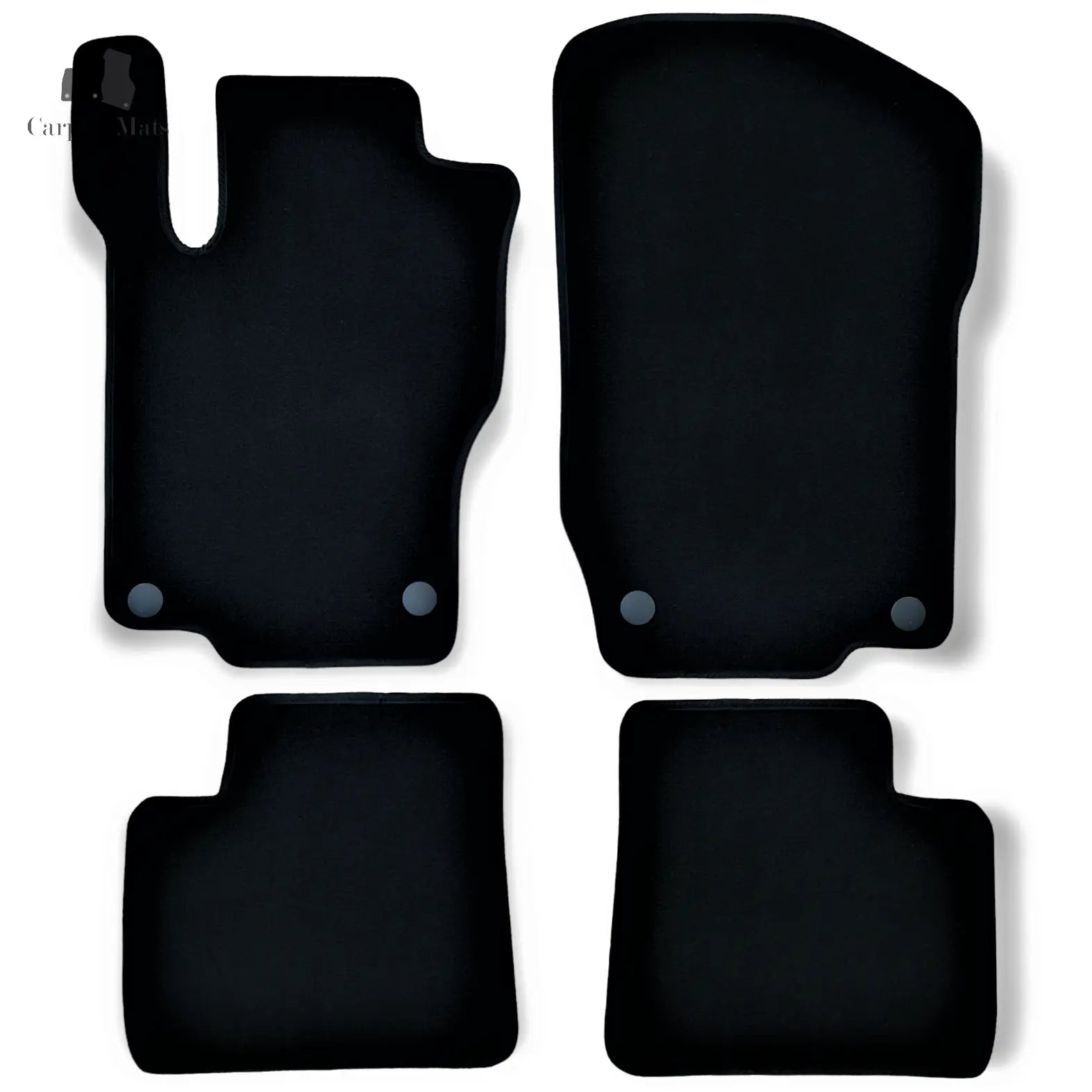 Carpet Car Floor Mats Velour for Mercedes ML Class W164 07.2005-06.2011 Car Floor Mats Velour CarpetiMats