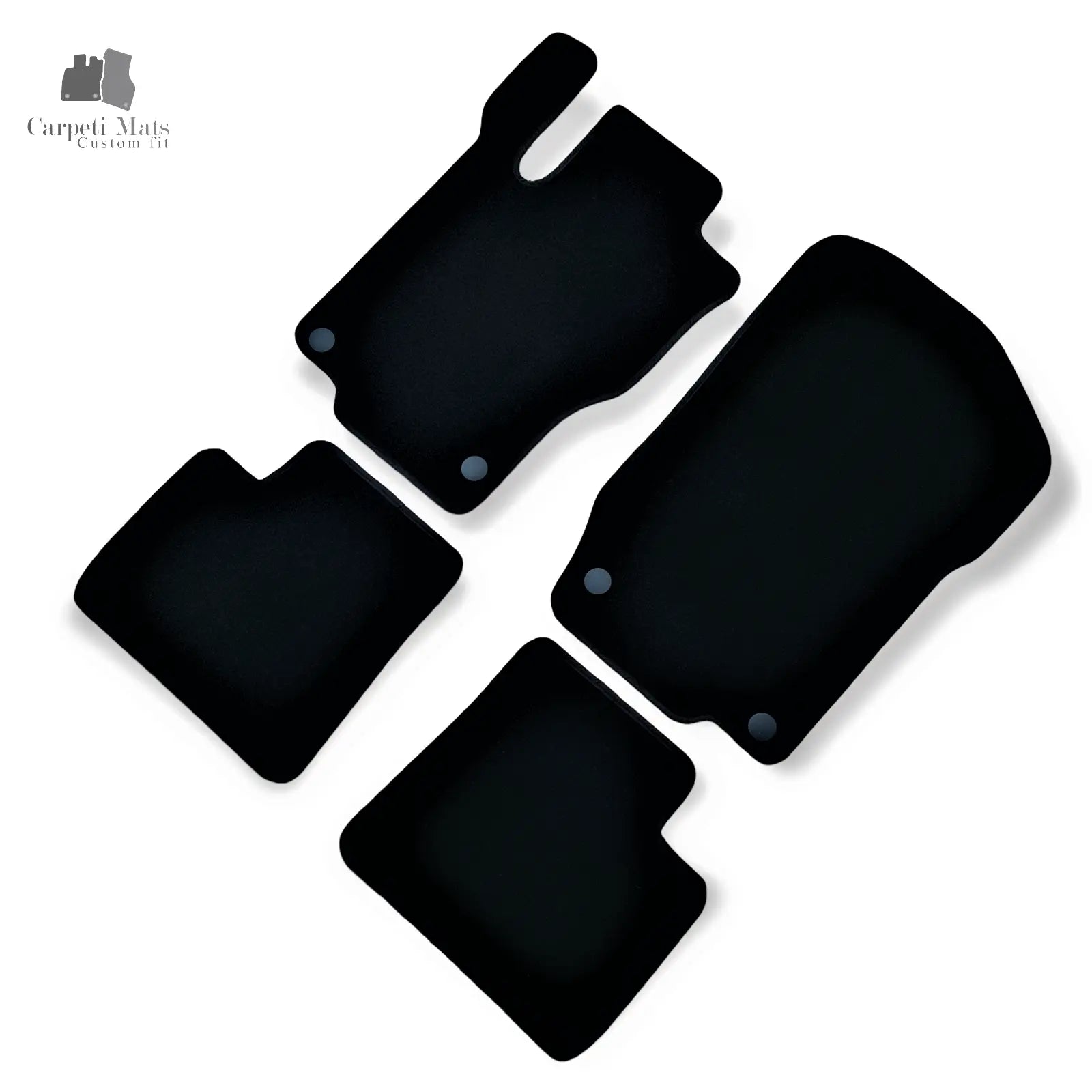 Carpet Car Floor Mats Velour for Mercedes GL Class X164 03.2006-07.2012 Car Floor Mats Velour CarpetiMats