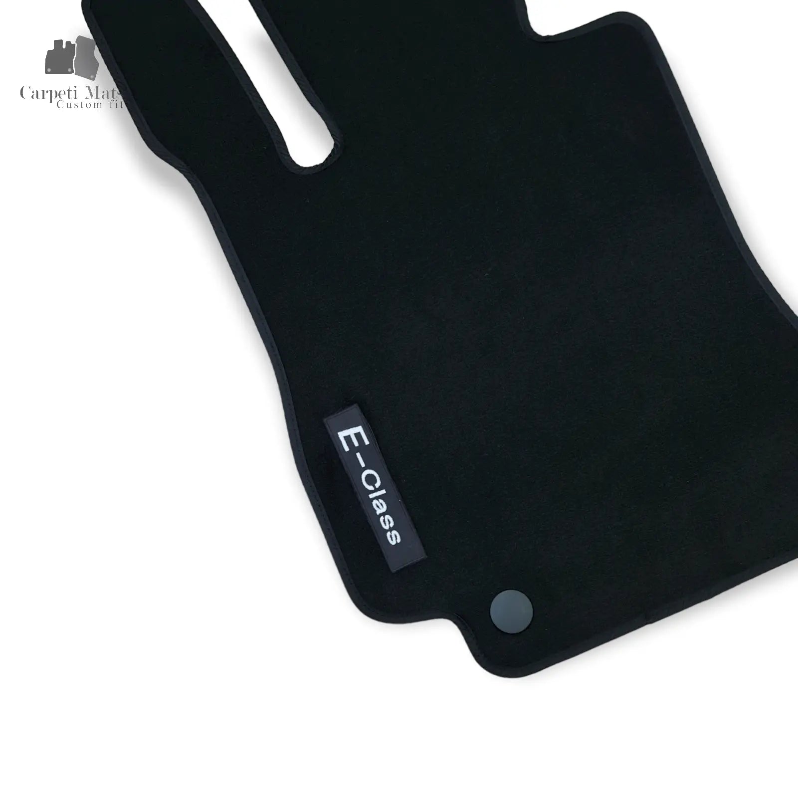 Carpet Car Floor Mats Velour for Mercedes E Class W213 01.2016-> LOGO Car Floor Mats Velour CarpetiMats