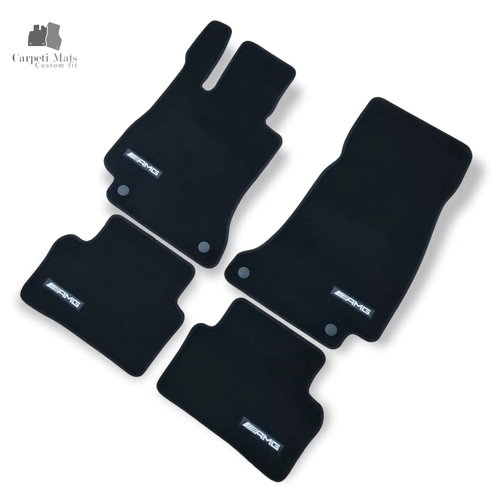 Carpet Car Floor Mats Velour for Mercedes CLS CLASS C257 03.2018-> AMG Car Floor Mats Velour CarpetiMats