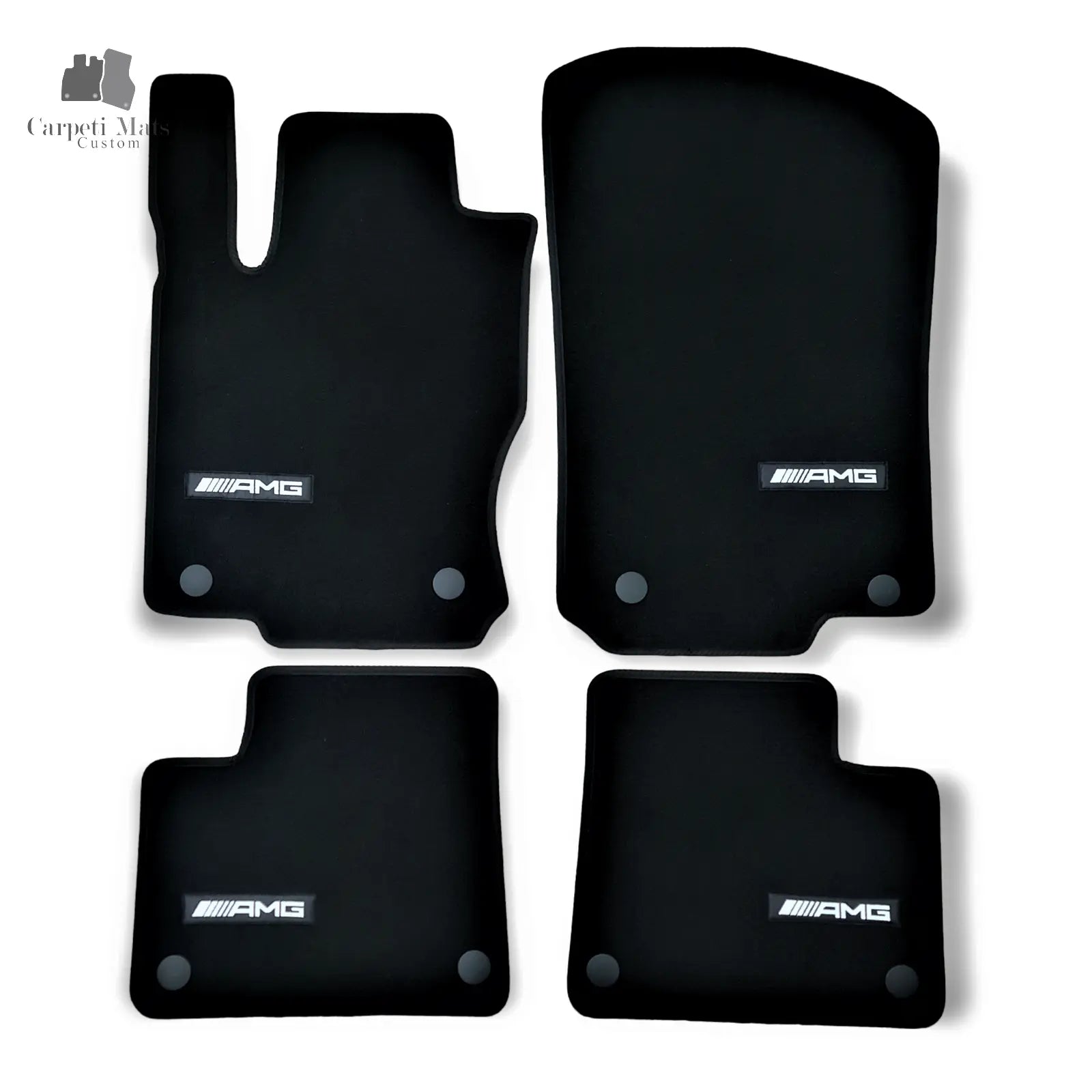 Carpet Car Floor Mats Velour for Mercedes ML W166 06.2011-> AMG Car Floor Mats Velour CarpetiMats
