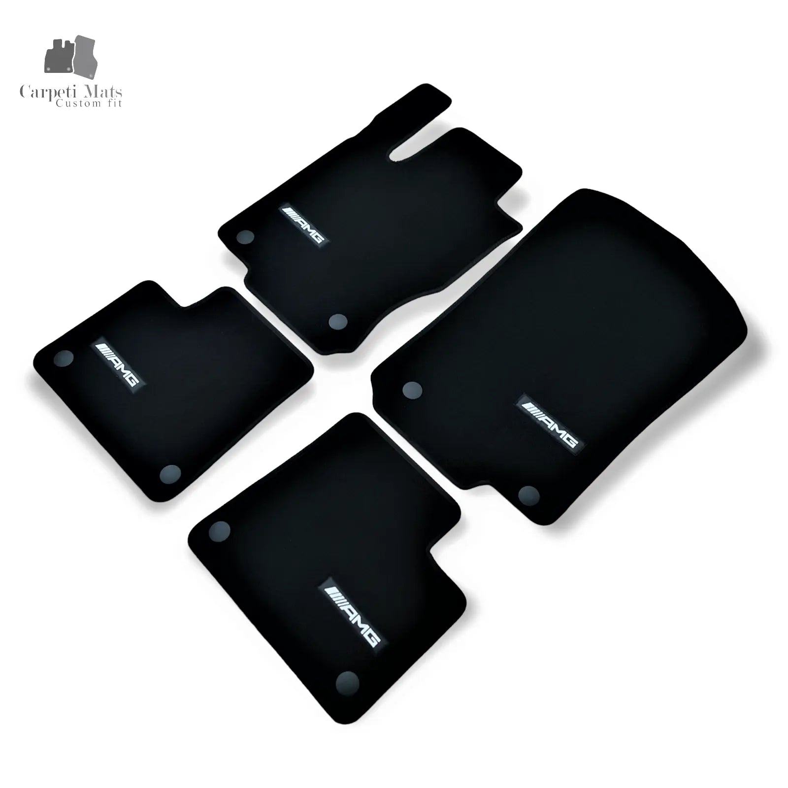 Carpet Car Floor Mats Velour for Mercedes GLE W166 02.2015-2019 AMG Car Floor Mats Velour CarpetiMats