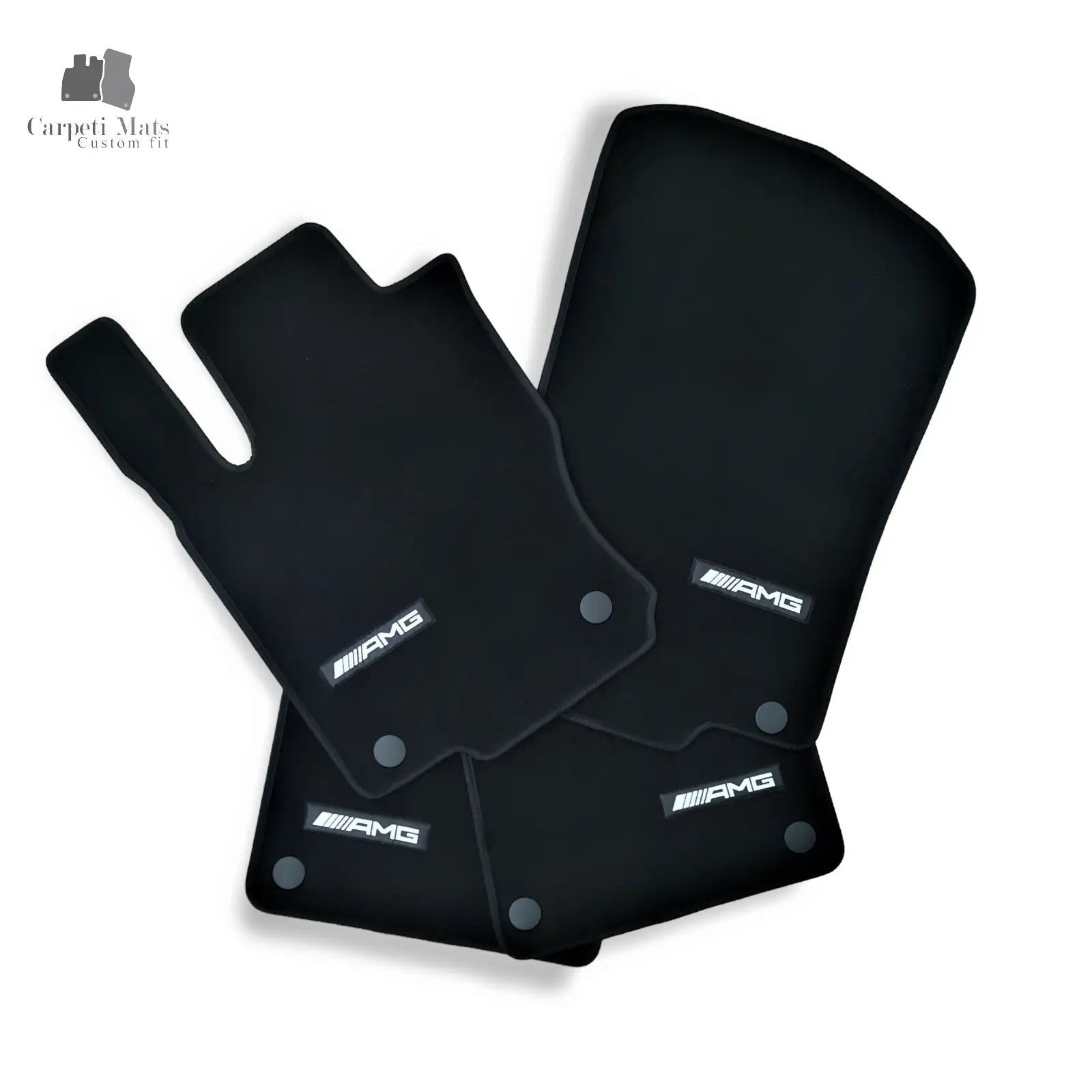 Carpet Car Floor Mats Velour for Mercedes ML W166 06.2011-> AMG Car Floor Mats Velour CarpetiMats