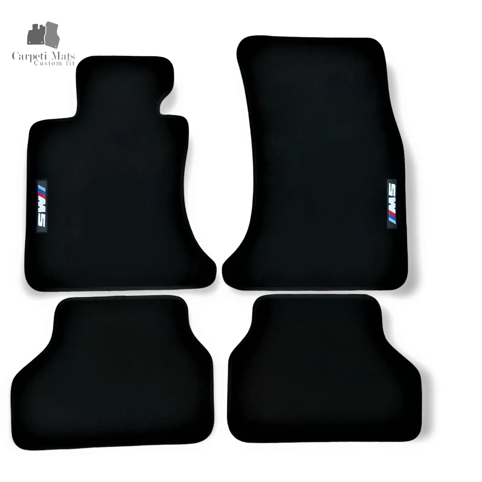Carpet Car Floor Mats Velour for BMW 5 E60/E61 09.2003-08.2010 M5 Car Floor Mats Velour CarpetiMats