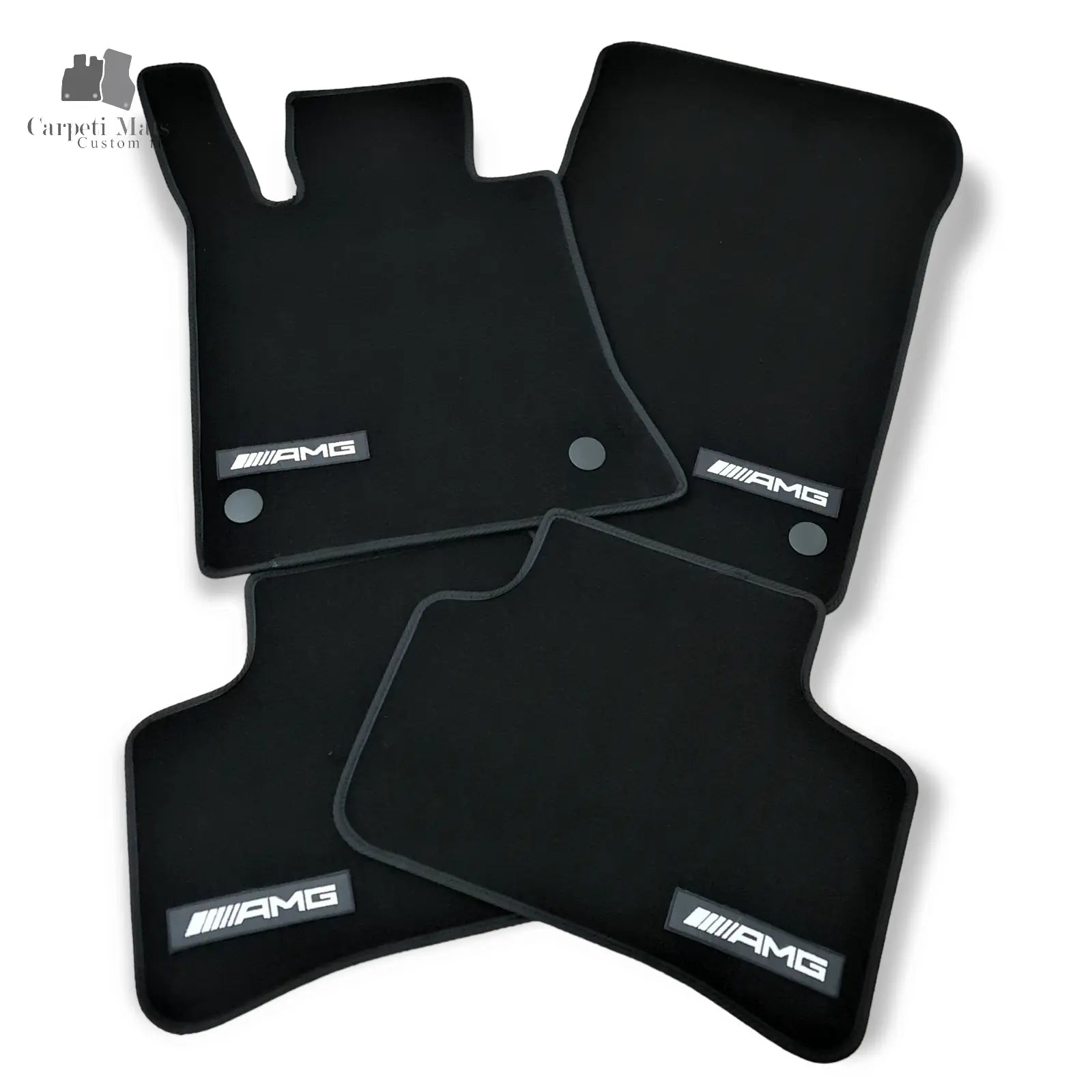 Carpet Car Floor Mats Velour for Mercedes GLK Class X204 06.2008-06.2015 AMG Car Floor Mats Velour CarpetiMats