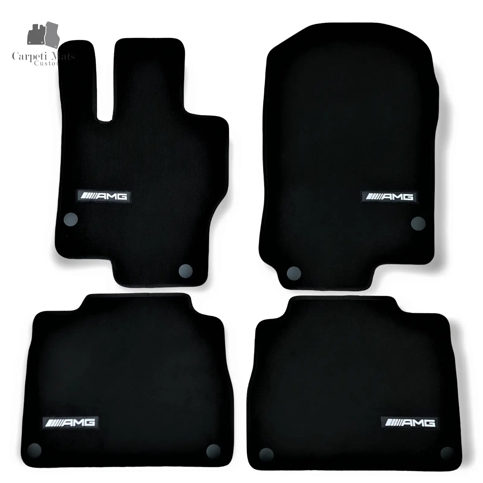 Carpet Car Floor Mats Velour for Mercedes GLE COUPE C167 02.2019-> AMG Car Floor Mats Velour CarpetiMats