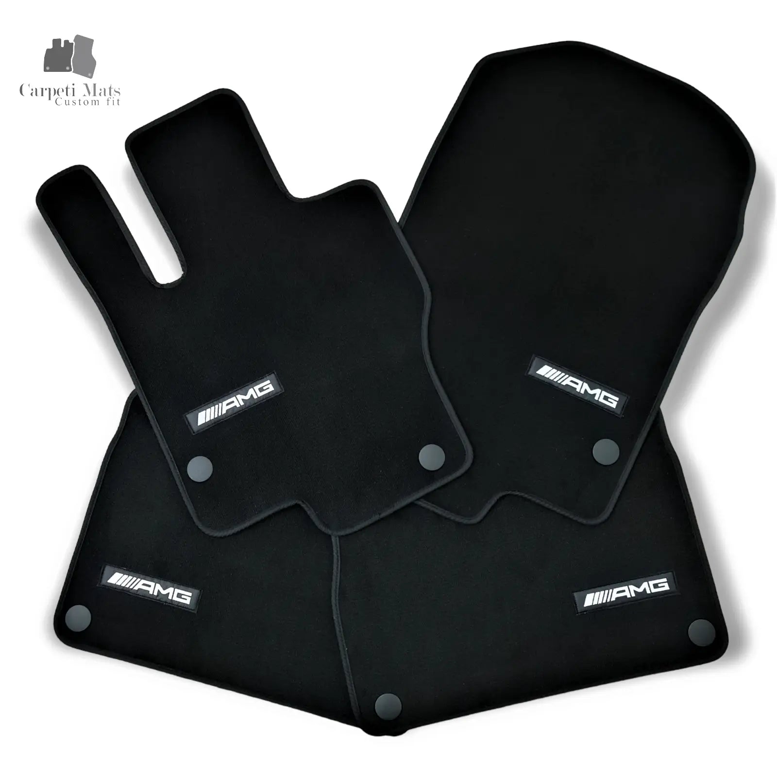 Carpet Car Floor Mats Velour for Mercedes GLE COUPE C167 02.2019-> AMG Car Floor Mats Velour CarpetiMats