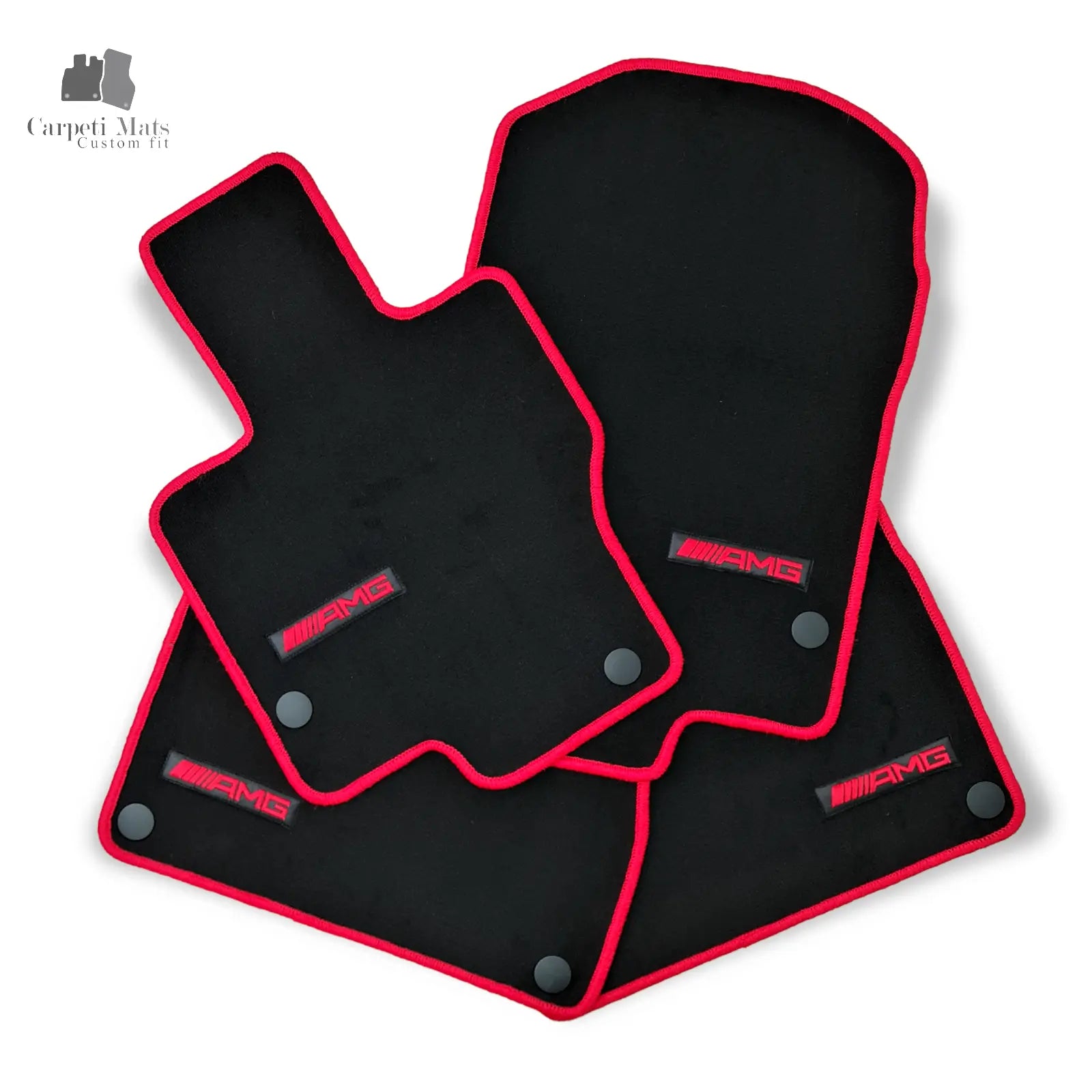 Carpet Car Floor Mats Velour for Mercedes GLE W167 02.2019-> AMG Car Floor Mats Velour CarpetiMats