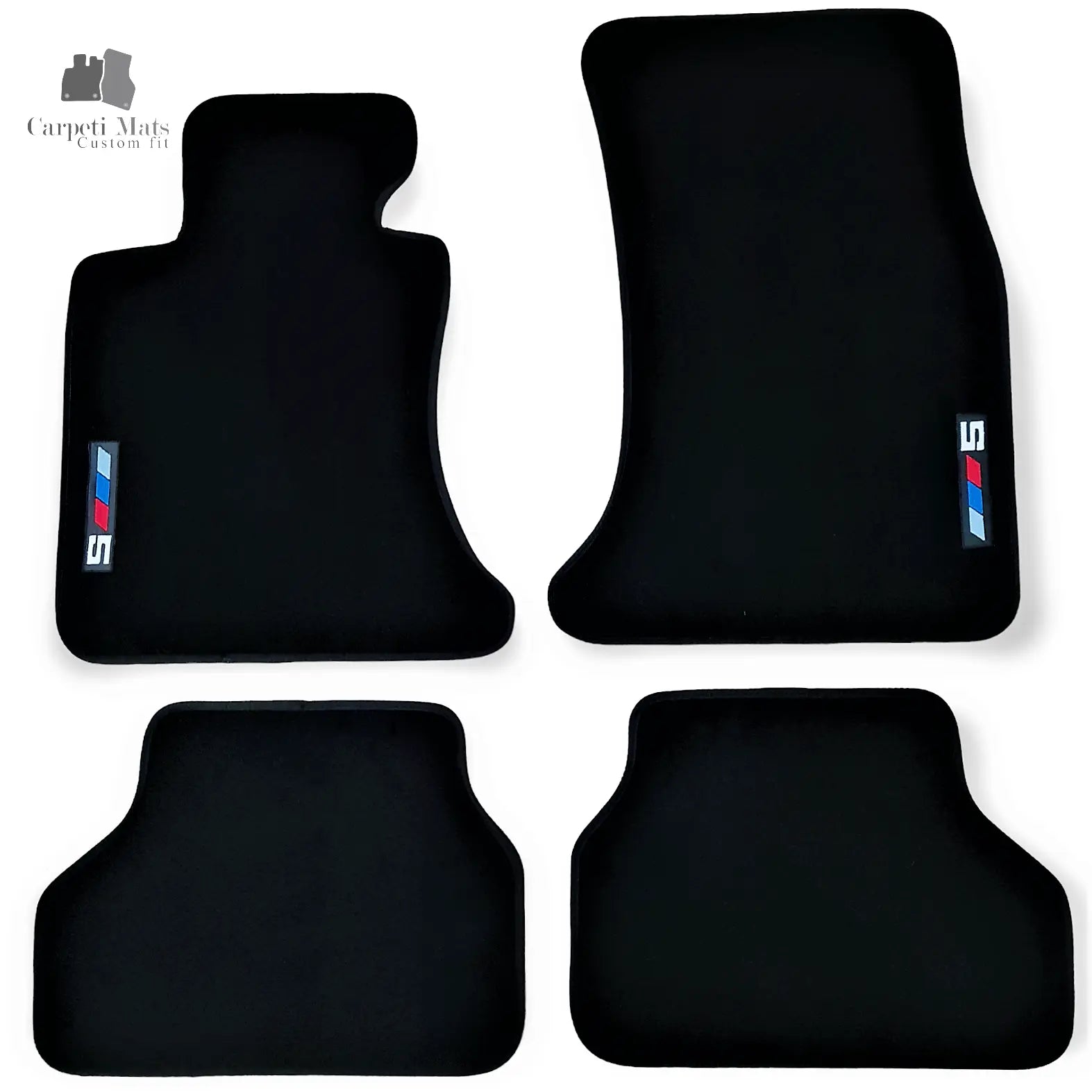Carpet Car Floor Mats Velour for BMW 5 E60/E61 09.2003-08.2010 M5 Car Floor Mats Velour CarpetiMats