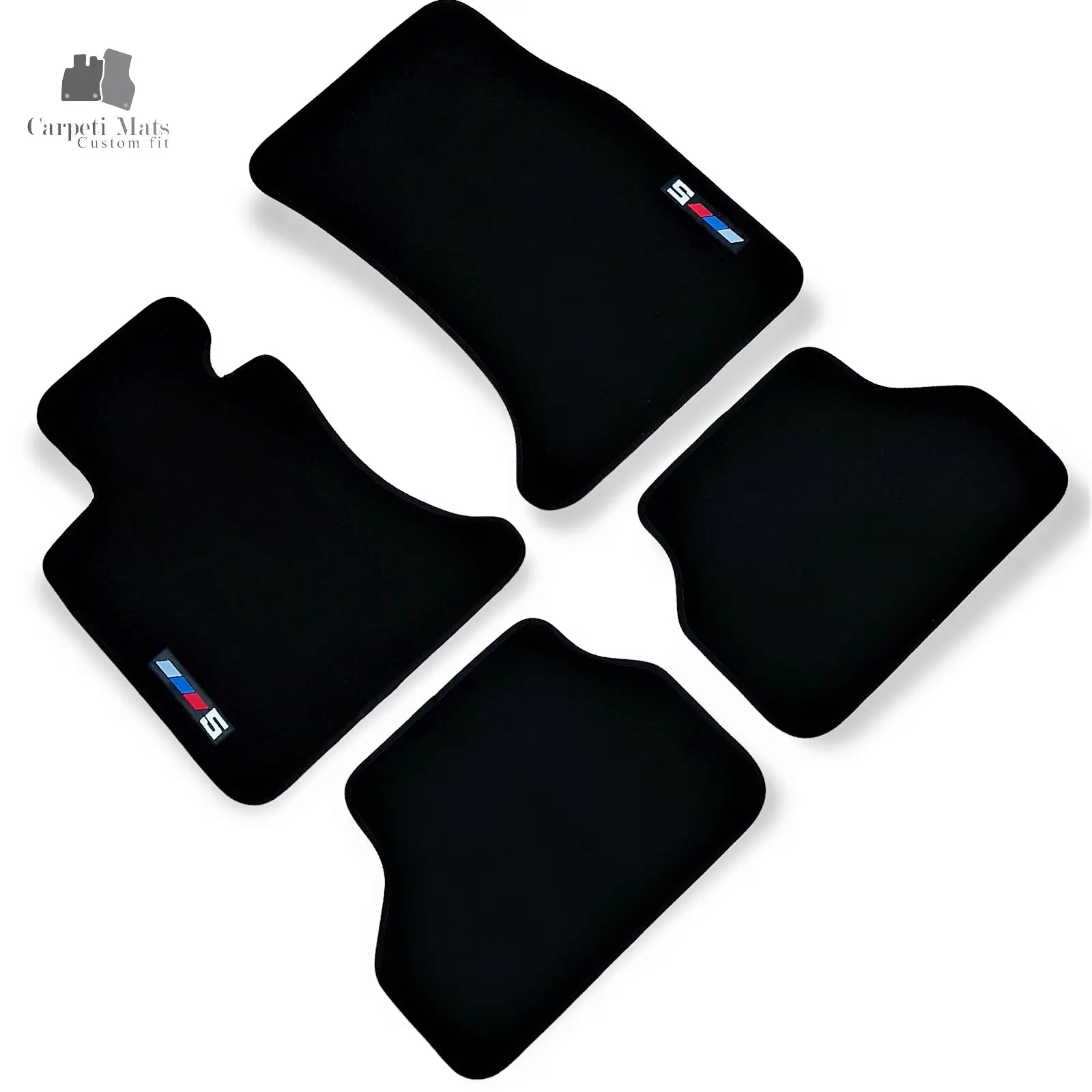 Carpet Car Floor Mats Velour for BMW 5 E60/E61 09.2003-08.2010 M5 Car Floor Mats Velour CarpetiMats