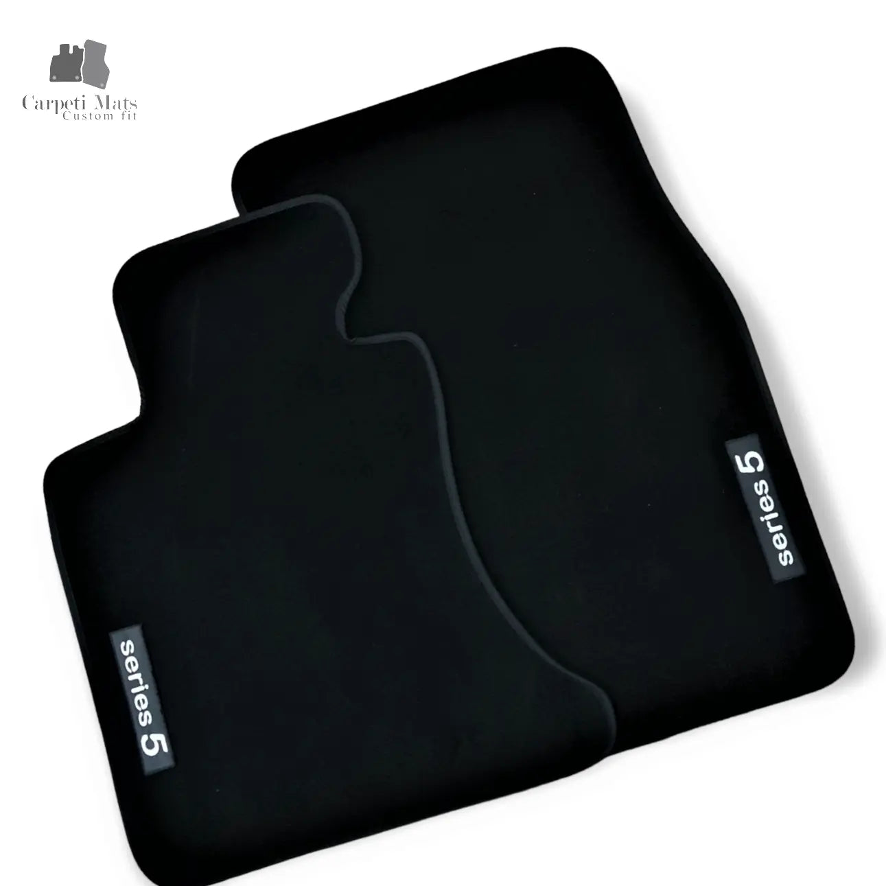 Carpet Car Floor Mats Velour for BMW 5 E60/E61 09.2003-08.2010 logo Car Floor Mats Velour CarpetiMats