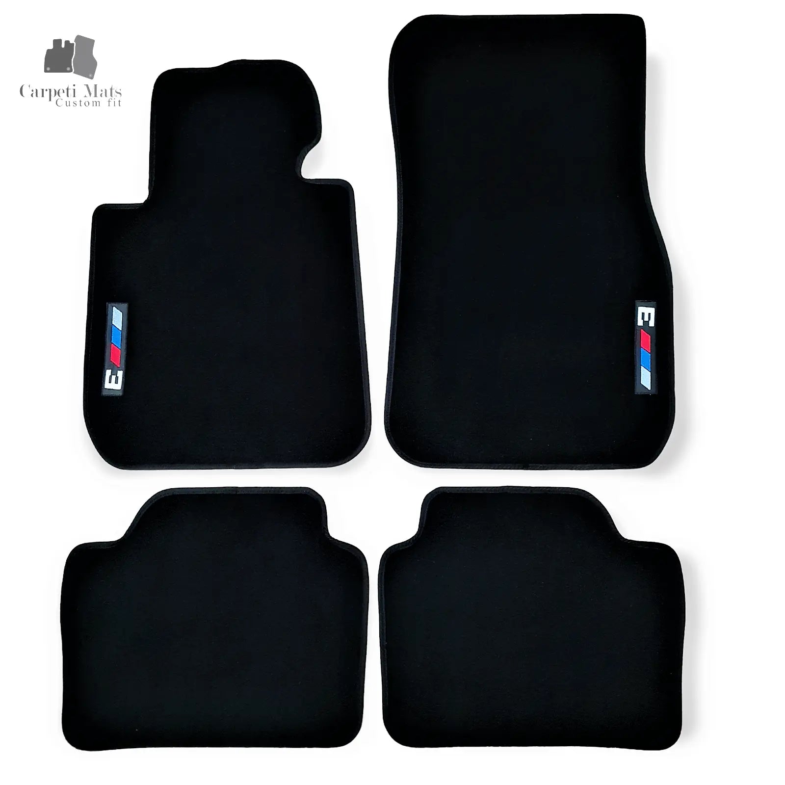 Carpet Car Floor Mats Velour for BMW 3 F30/F31 10.2011-02.2019 M3 Car Floor Mats Velour CarpetiMats