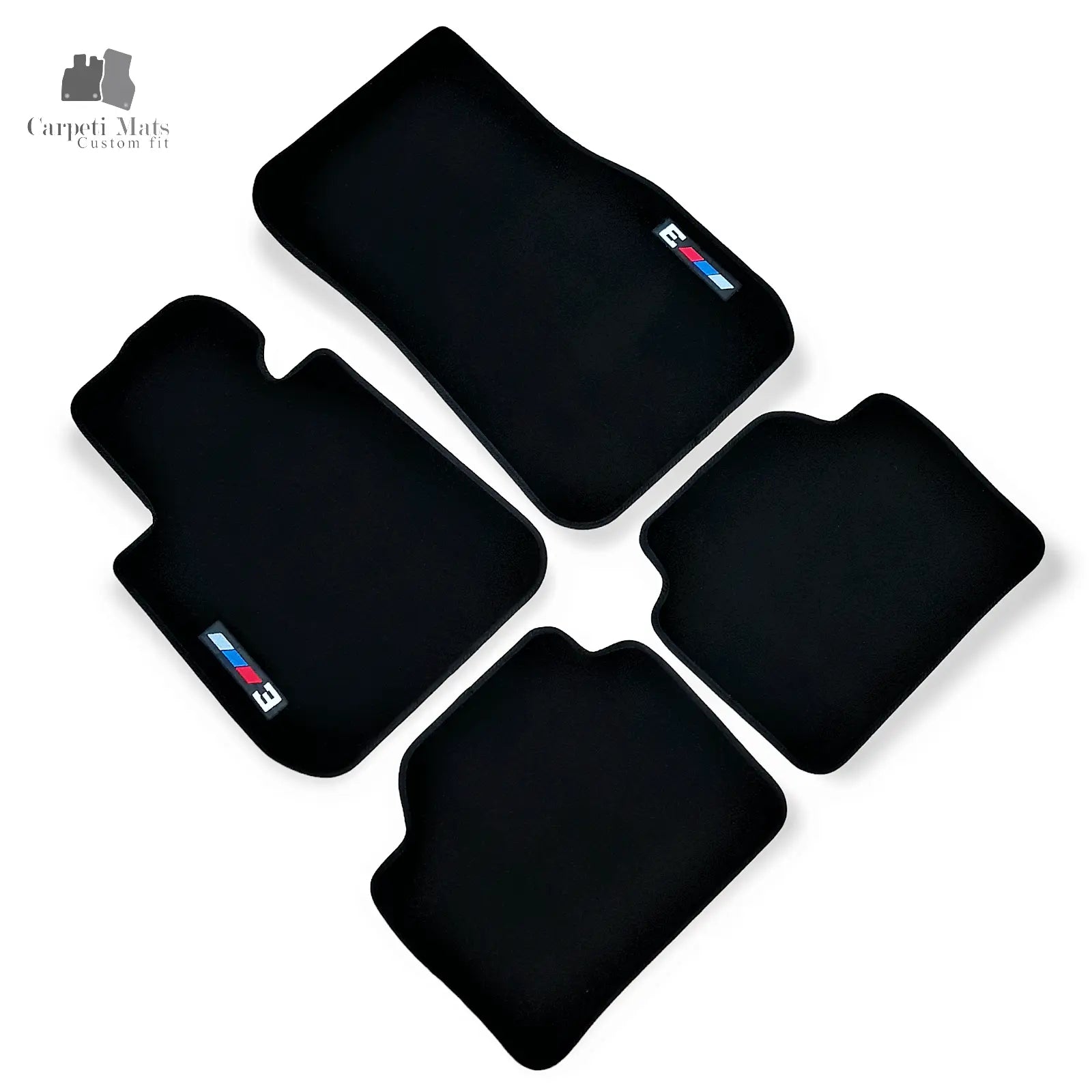 Carpet Car Floor Mats Velour for BMW 3 F30/F31 10.2011-02.2019 M3 Car Floor Mats Velour CarpetiMats