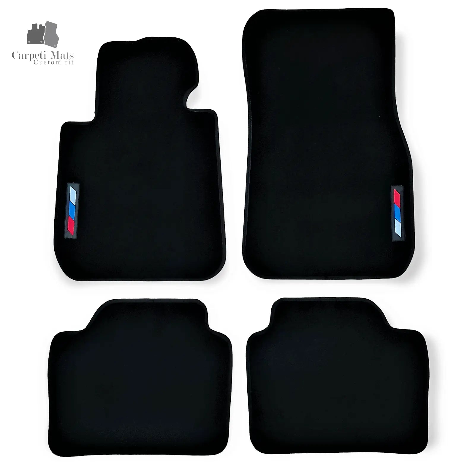 Carpet Car Floor Mats Velour for BMW 3 F30/F31 10.2011-02.2019 M Car Floor Mats Velour CarpetiMats