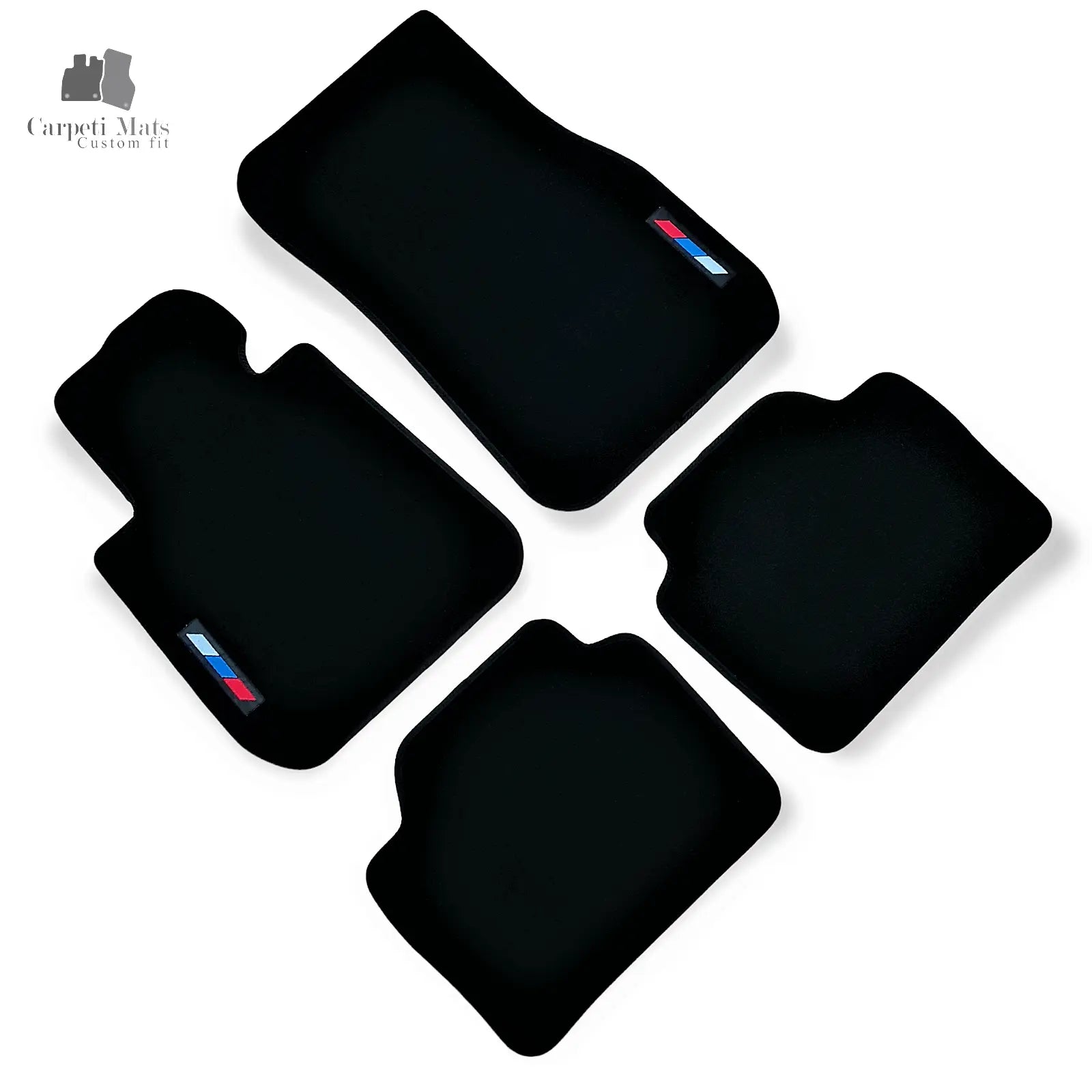 Carpet Car Floor Mats Velour for BMW 3 F30/F31 10.2011-02.2019 M Car Floor Mats Velour CarpetiMats